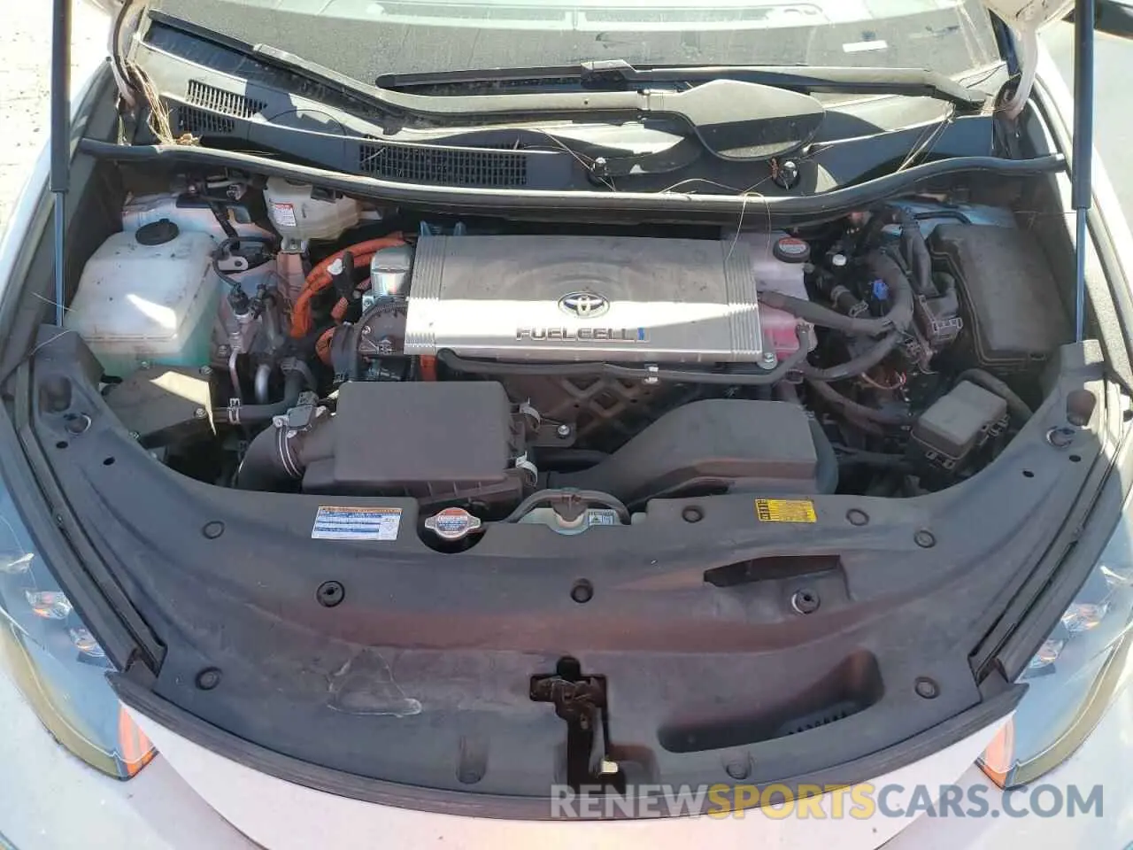 11 Photograph of a damaged car JTDBVRBD5KA005562 TOYOTA MIRAI 2019