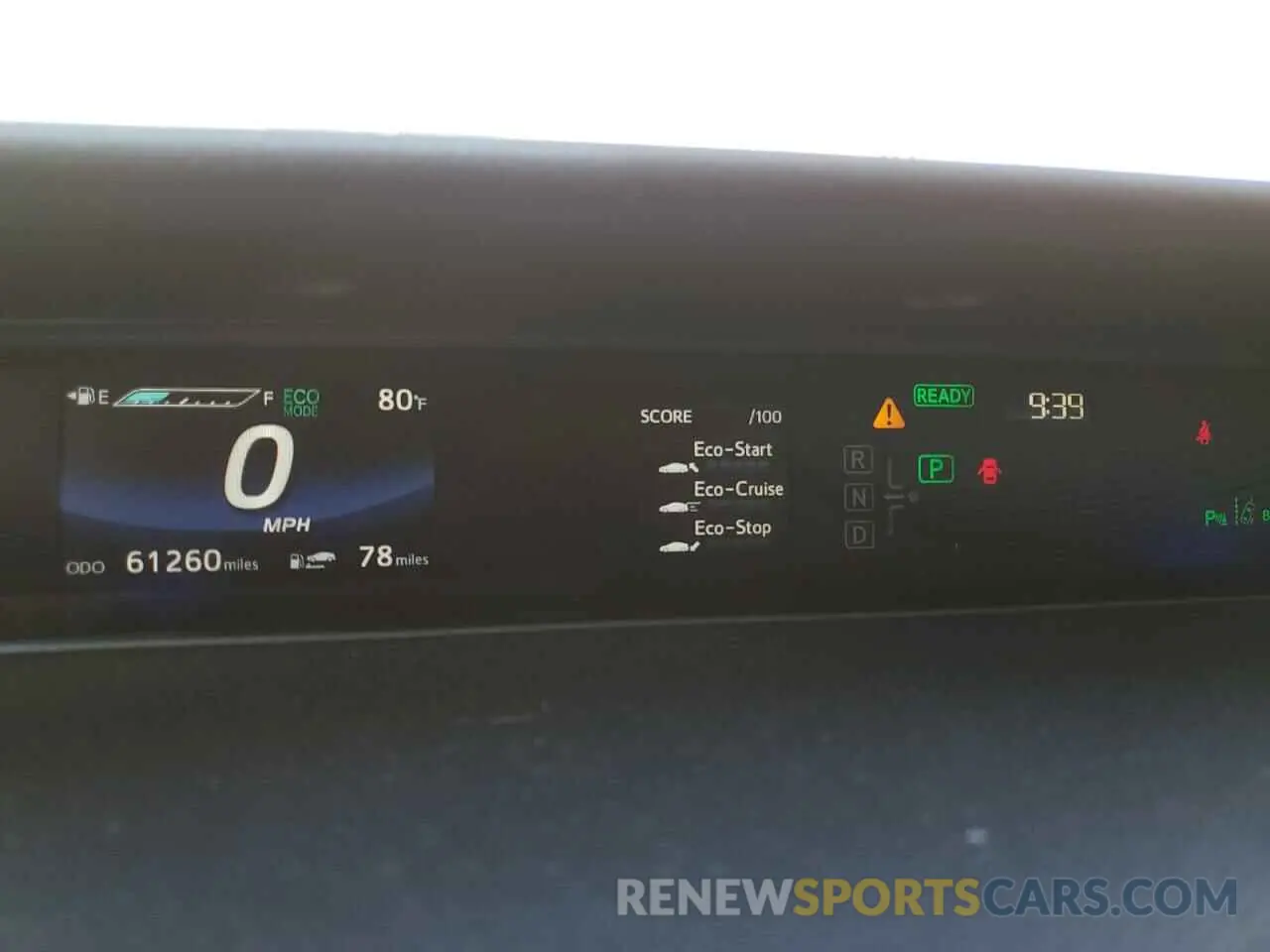9 Photograph of a damaged car JTDBVRBD5KA005562 TOYOTA MIRAI 2019