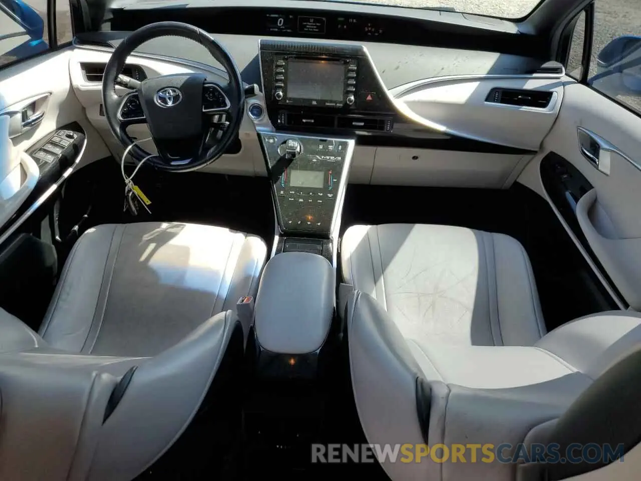 8 Фотография поврежденного автомобиля JTDBVRBD5KA005917 TOYOTA MIRAI 2019
