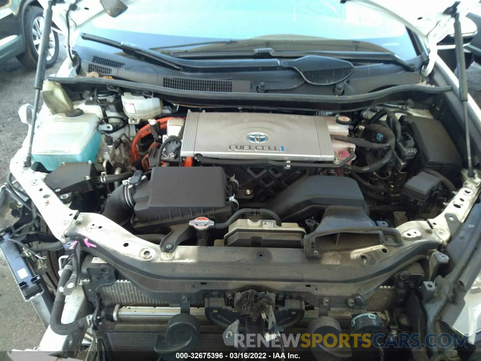 10 Photograph of a damaged car JTDBVRBD5KA006355 TOYOTA MIRAI 2019