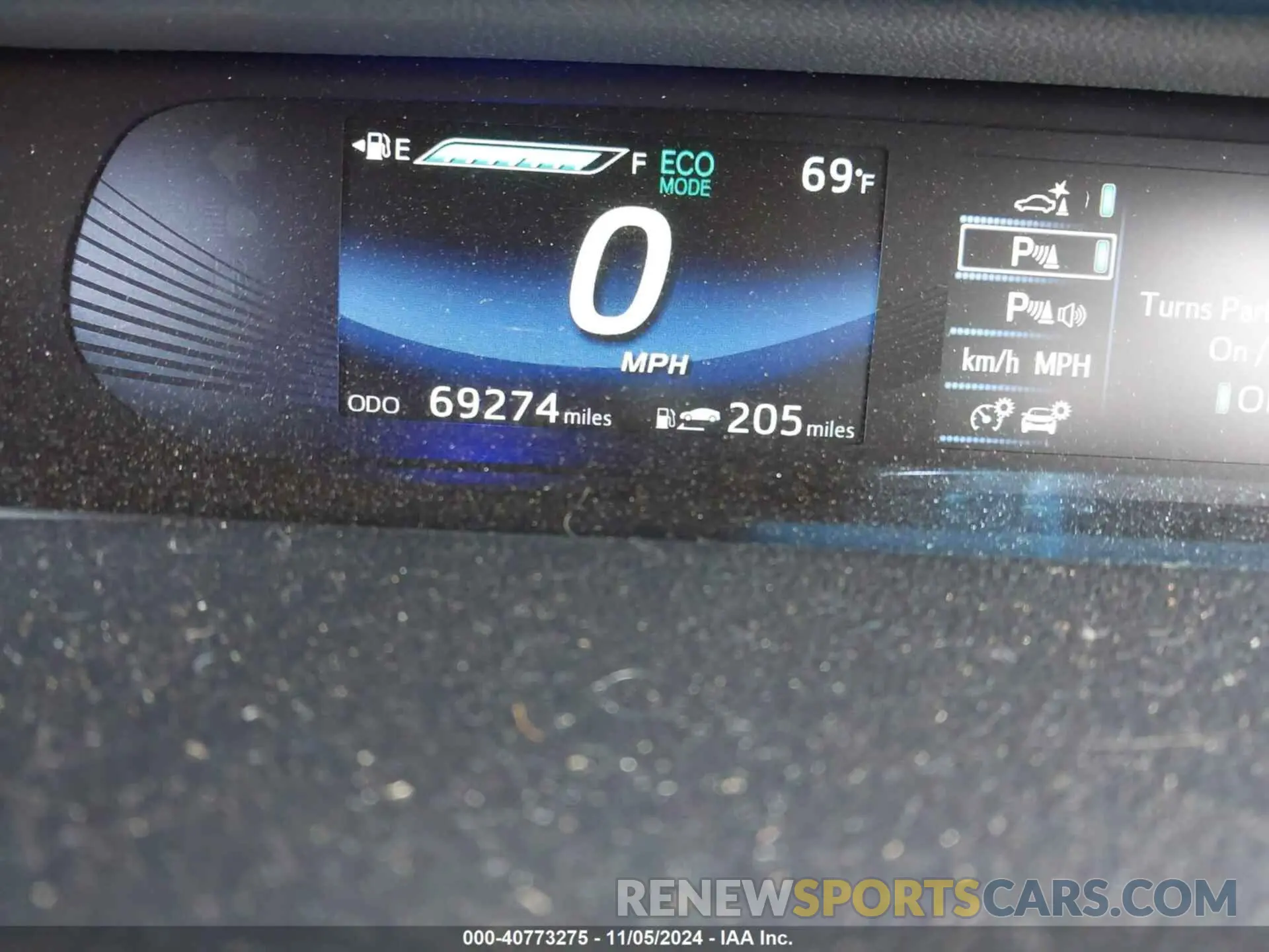 12 Photograph of a damaged car JTDBVRBD5KA006551 TOYOTA MIRAI 2019