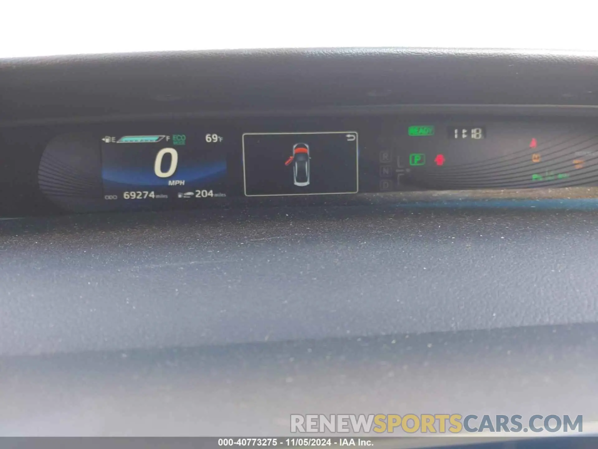 7 Photograph of a damaged car JTDBVRBD5KA006551 TOYOTA MIRAI 2019