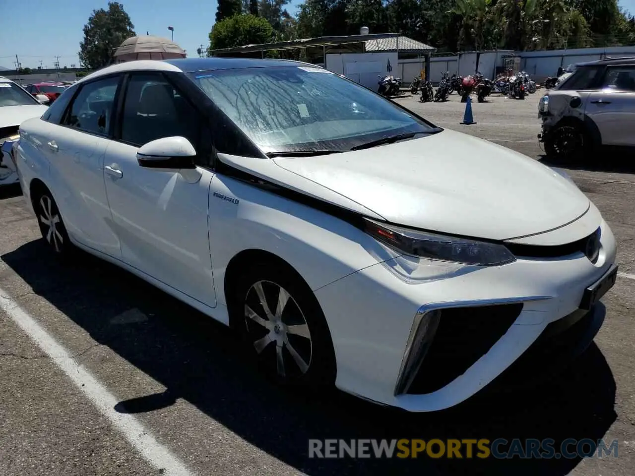 4 Photograph of a damaged car JTDBVRBD6KA006364 TOYOTA MIRAI 2019
