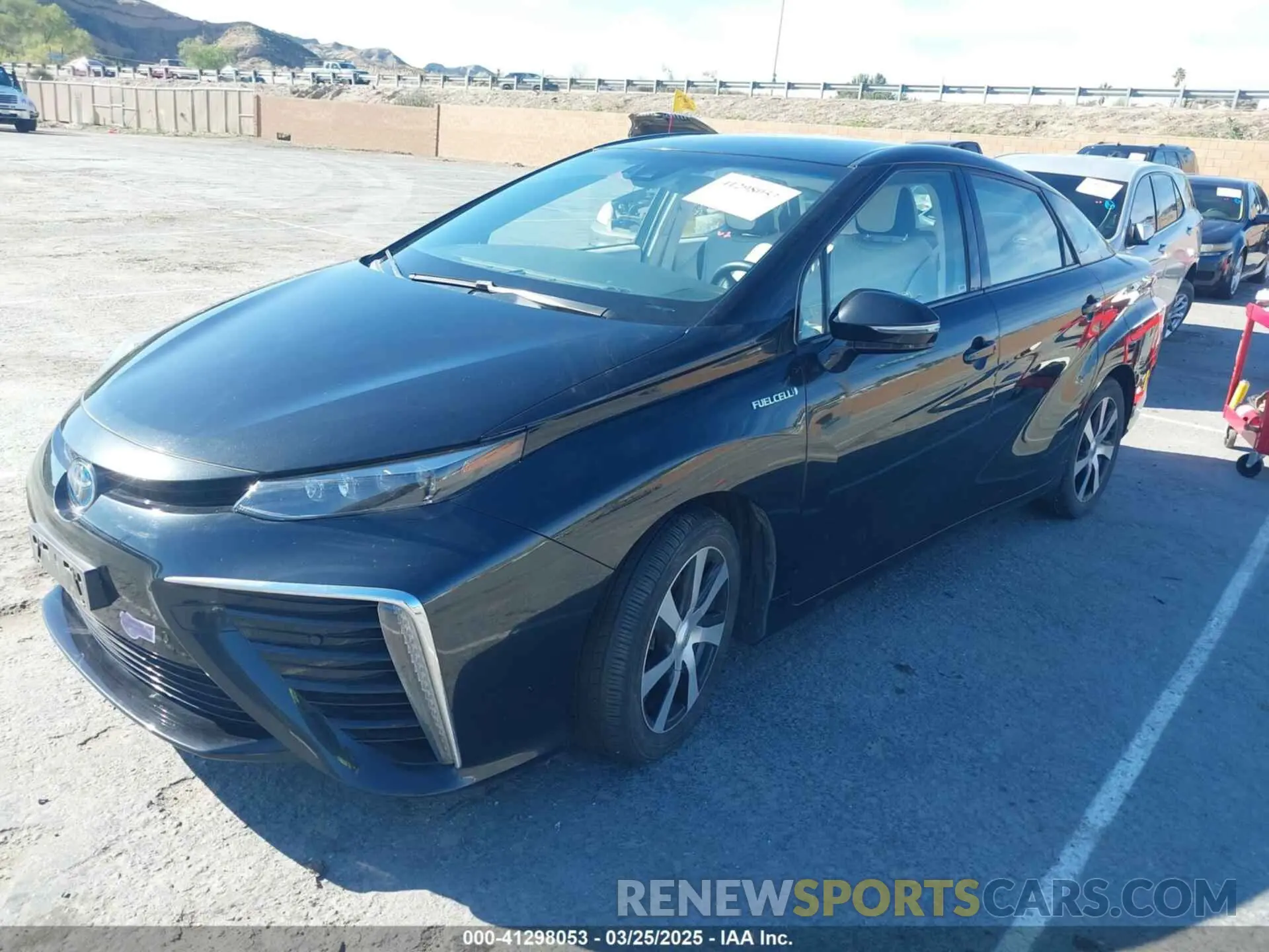 2 Фотография поврежденного автомобиля JTDBVRBD7KA006986 TOYOTA MIRAI 2019