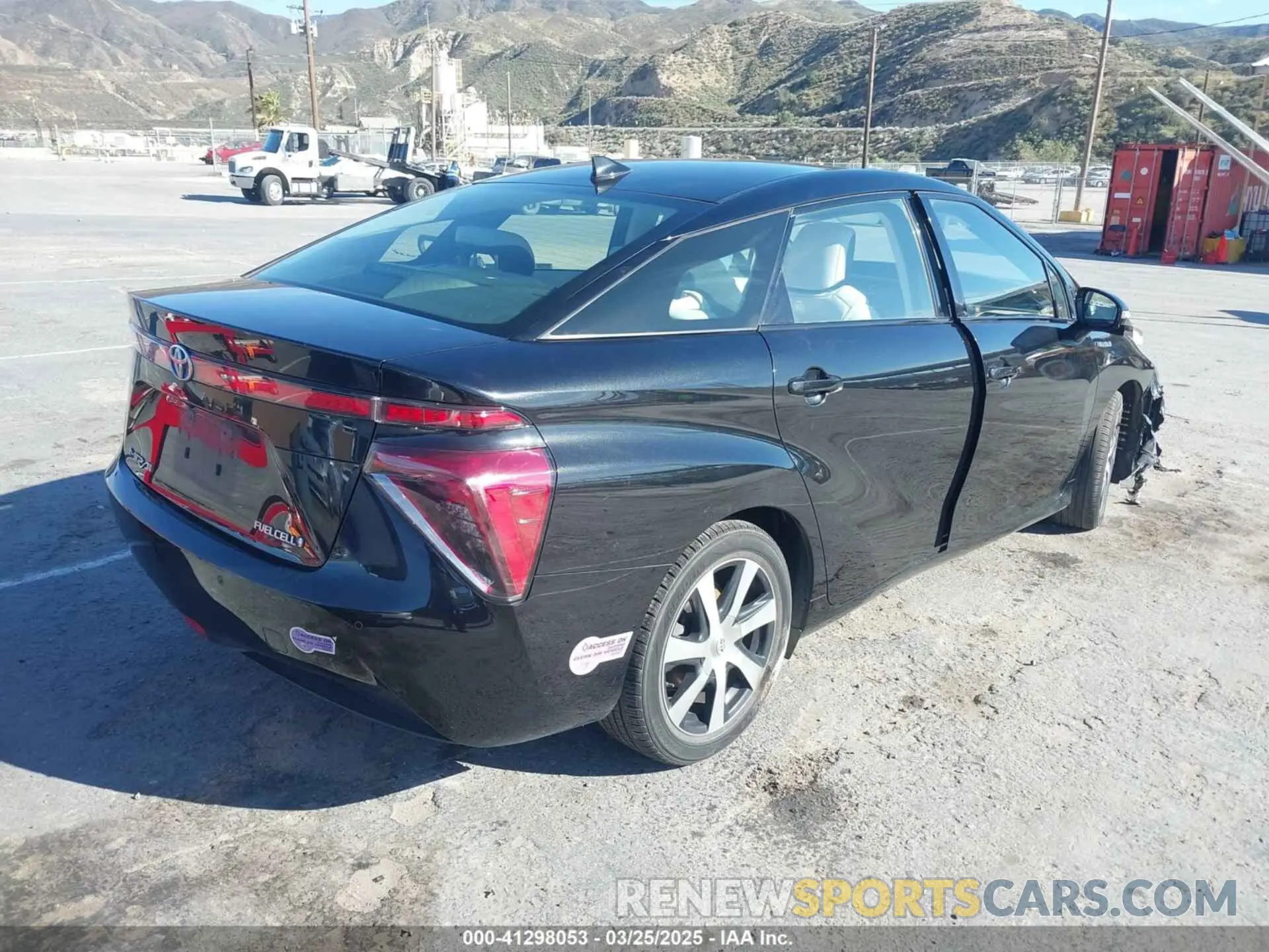 4 Фотография поврежденного автомобиля JTDBVRBD7KA006986 TOYOTA MIRAI 2019