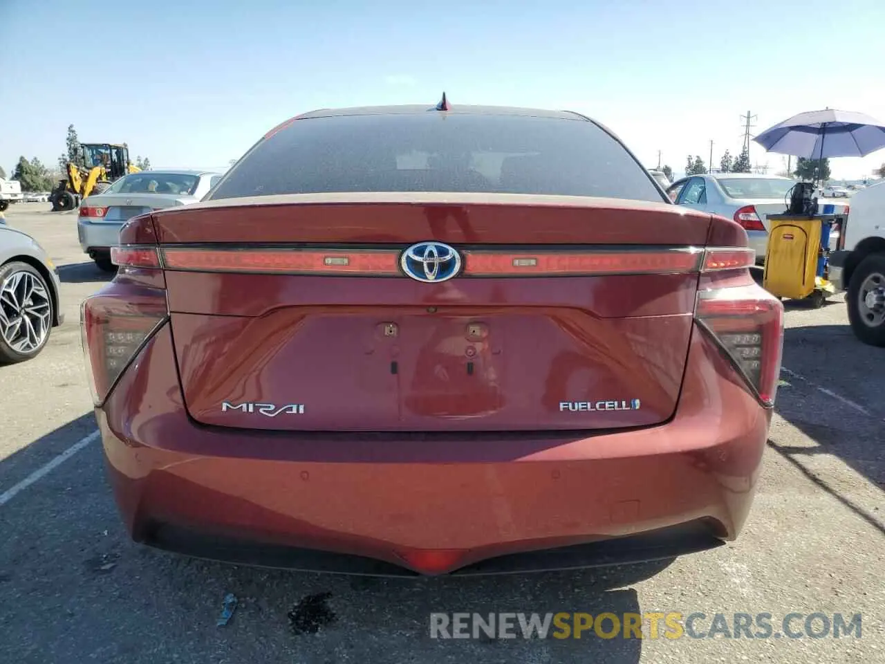 6 Фотография поврежденного автомобиля JTDBVRBD8KA006253 TOYOTA MIRAI 2019