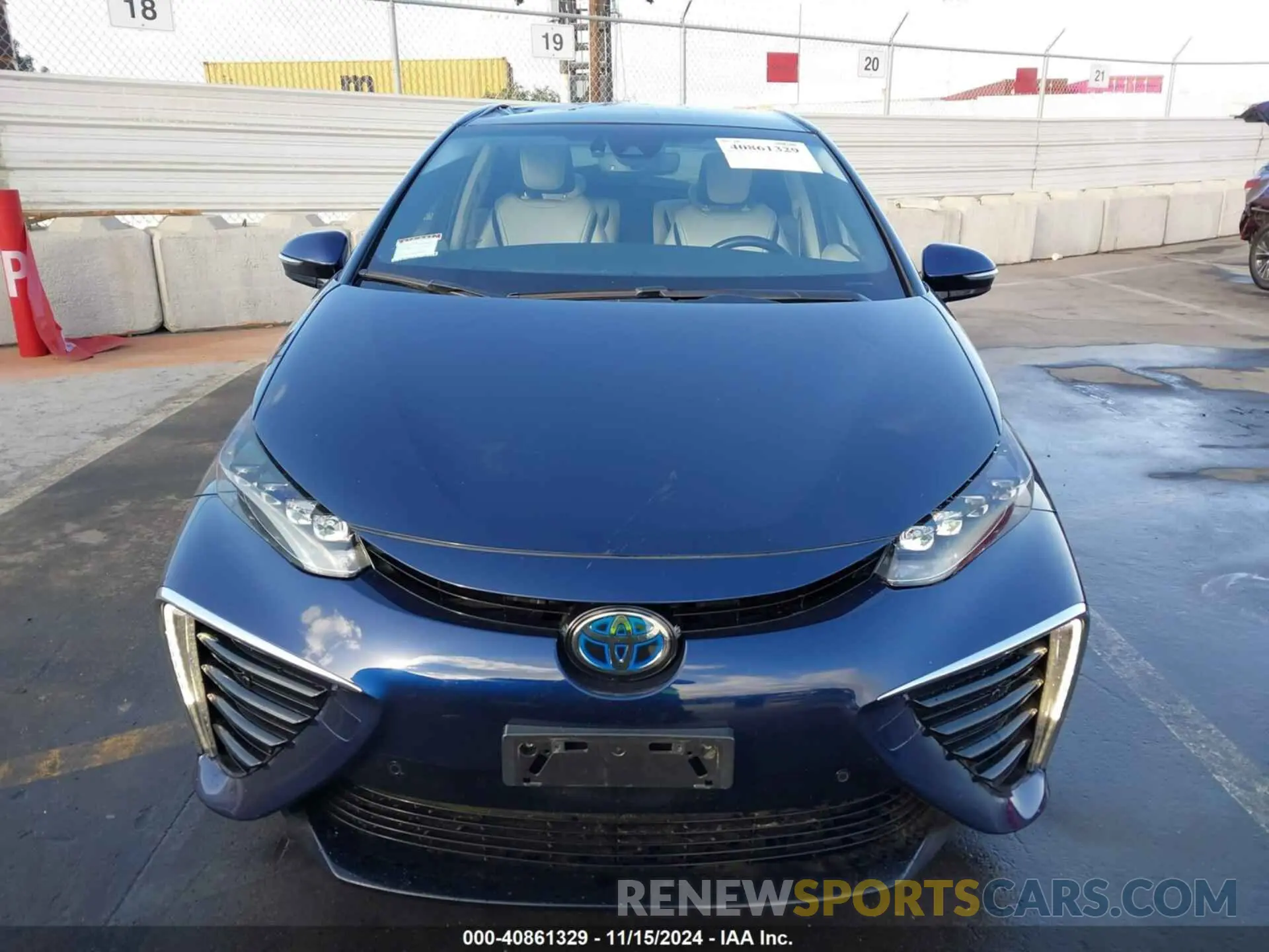12 Photograph of a damaged car JTDBVRBD9KA006603 TOYOTA MIRAI 2019