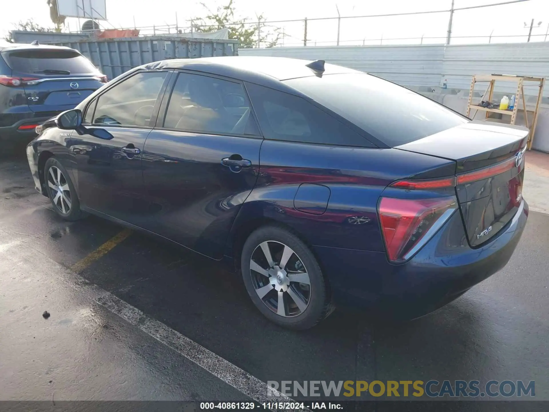 3 Photograph of a damaged car JTDBVRBD9KA006603 TOYOTA MIRAI 2019