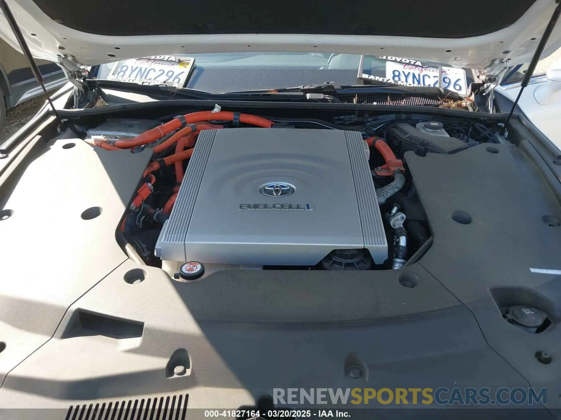 10 Photograph of a damaged car JTDAAAAA1MA002600 TOYOTA MIRAI 2021