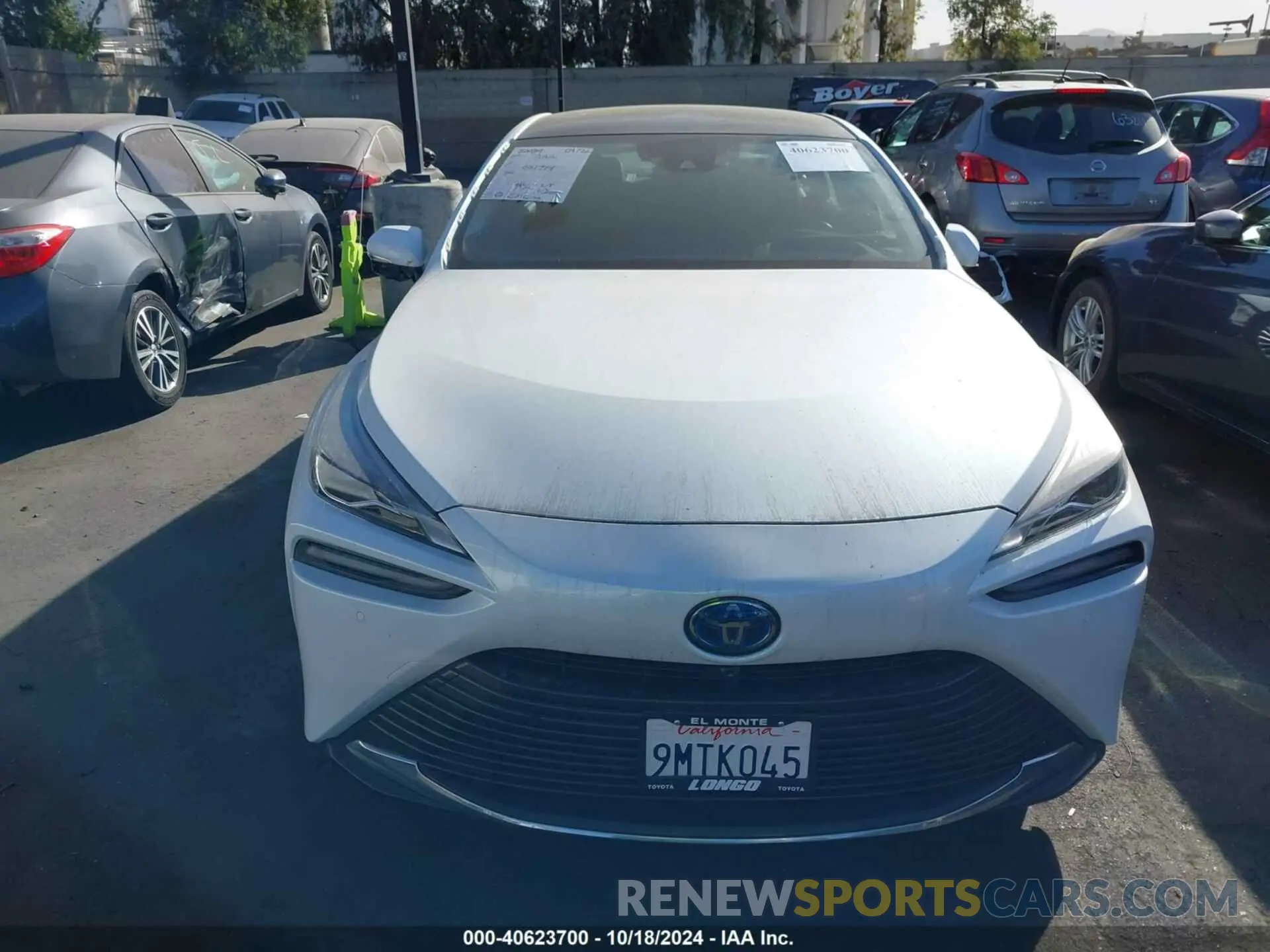 13 Фотография поврежденного автомобиля JTDAAAAA2MA000595 TOYOTA MIRAI 2021