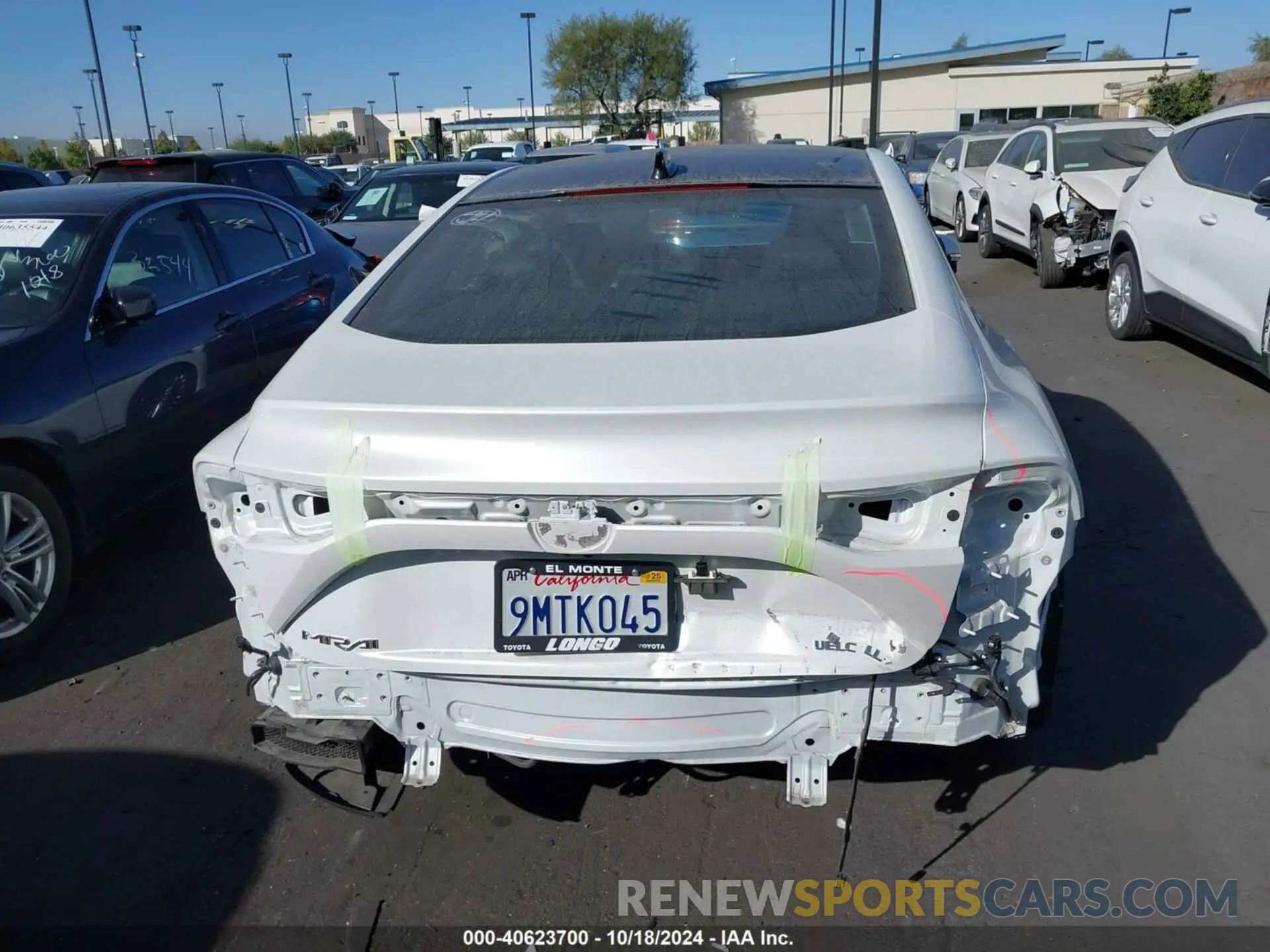 17 Фотография поврежденного автомобиля JTDAAAAA2MA000595 TOYOTA MIRAI 2021