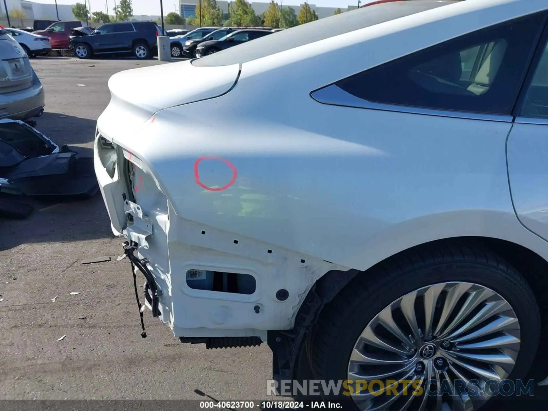 18 Фотография поврежденного автомобиля JTDAAAAA2MA000595 TOYOTA MIRAI 2021