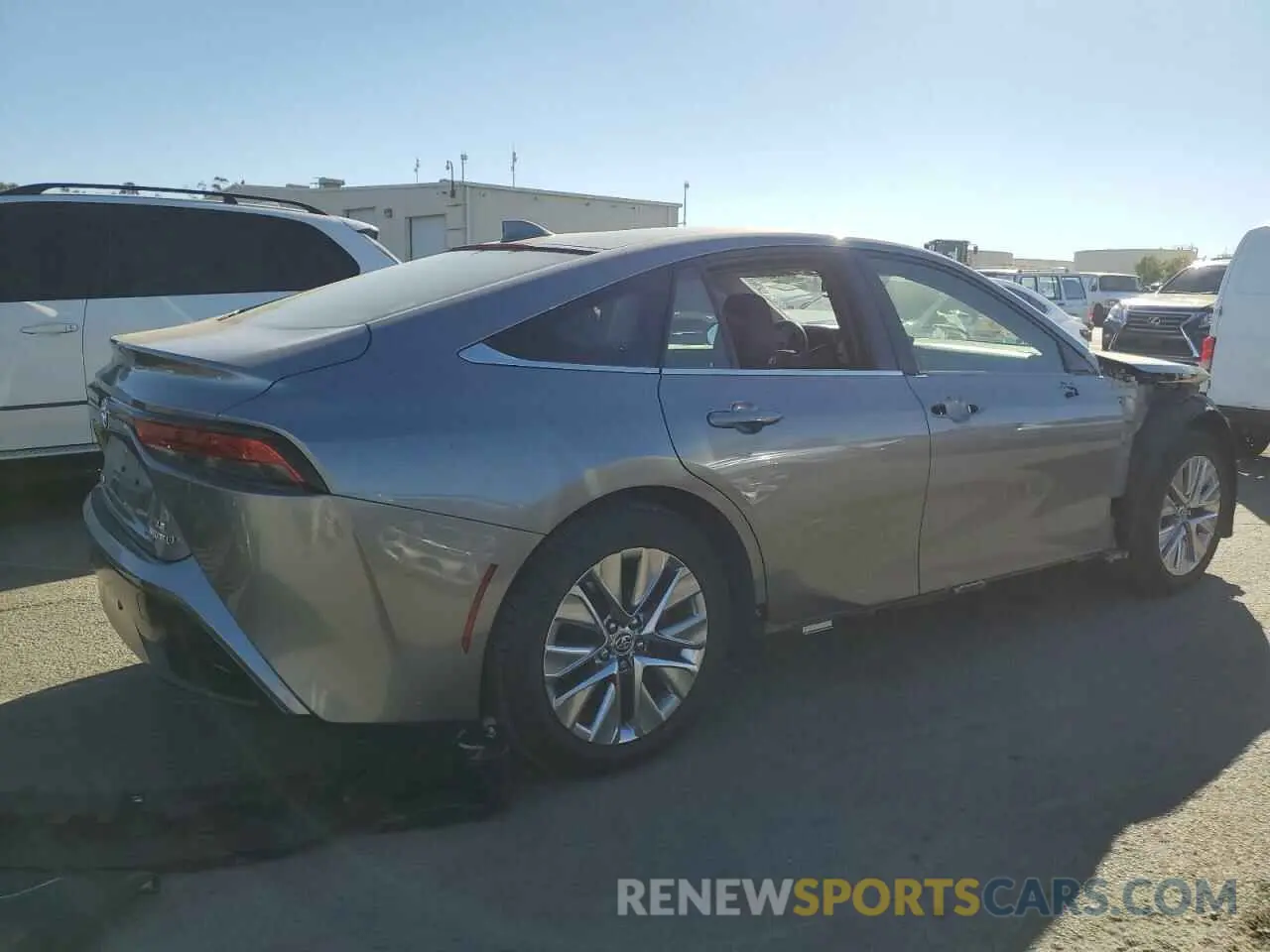 3 Photograph of a damaged car JTDAAAAA2MA001908 TOYOTA MIRAI 2021