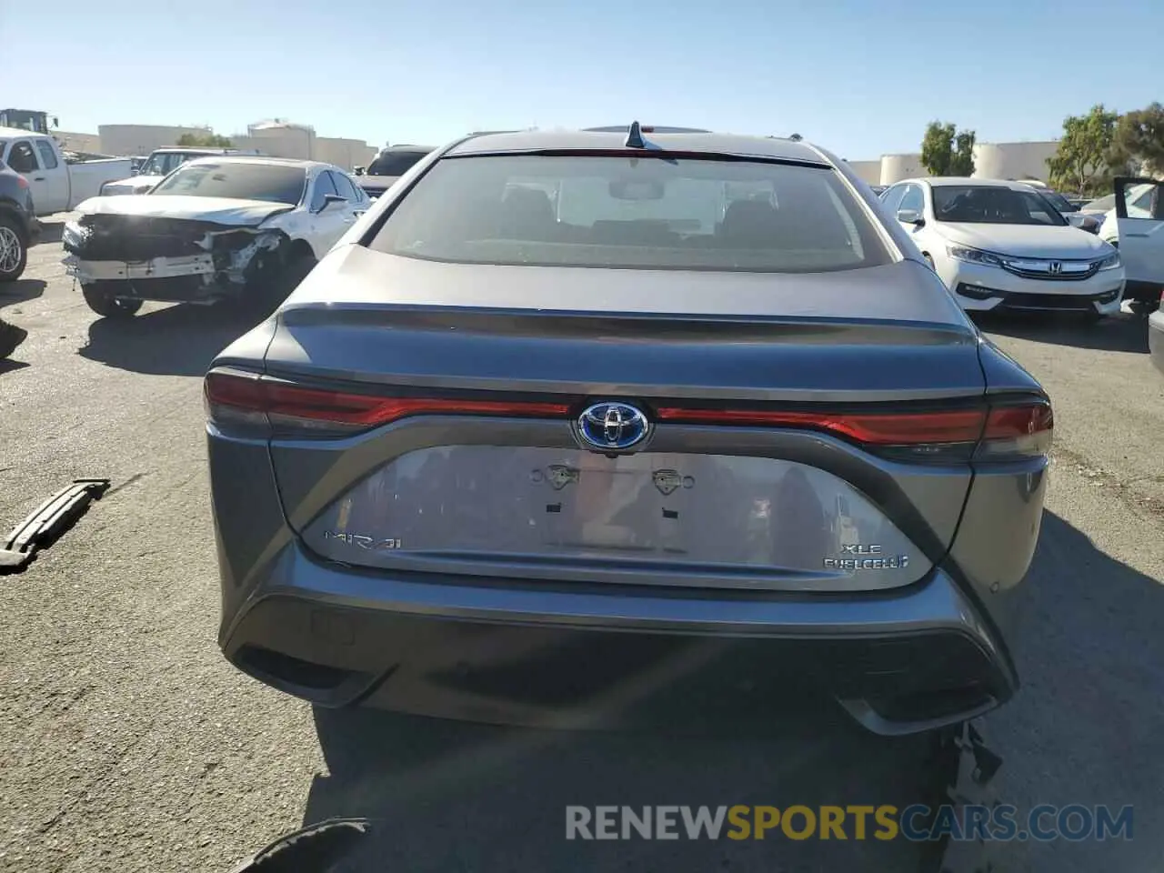 6 Photograph of a damaged car JTDAAAAA2MA001908 TOYOTA MIRAI 2021