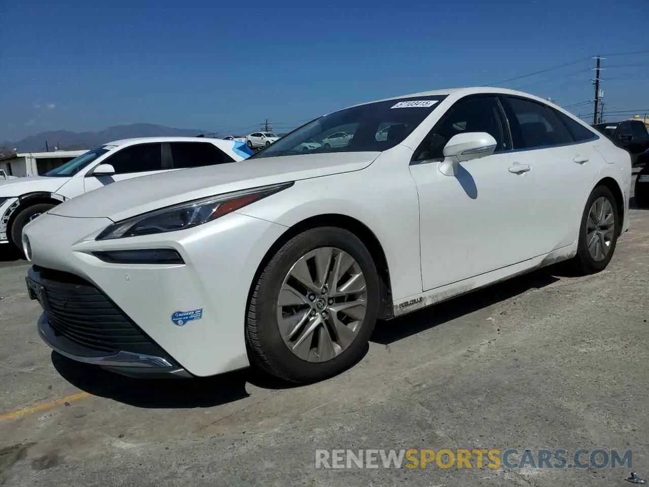 1 Photograph of a damaged car JTDAAAAA3MA002422 TOYOTA MIRAI 2021