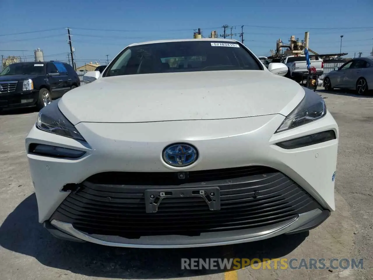 5 Photograph of a damaged car JTDAAAAA3MA002422 TOYOTA MIRAI 2021