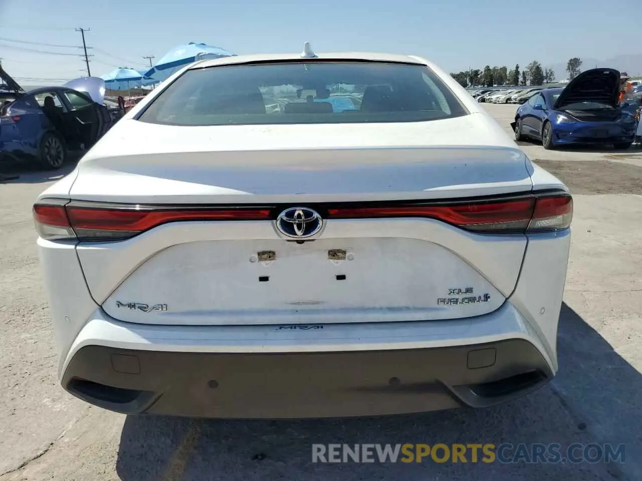 6 Photograph of a damaged car JTDAAAAA3MA002422 TOYOTA MIRAI 2021