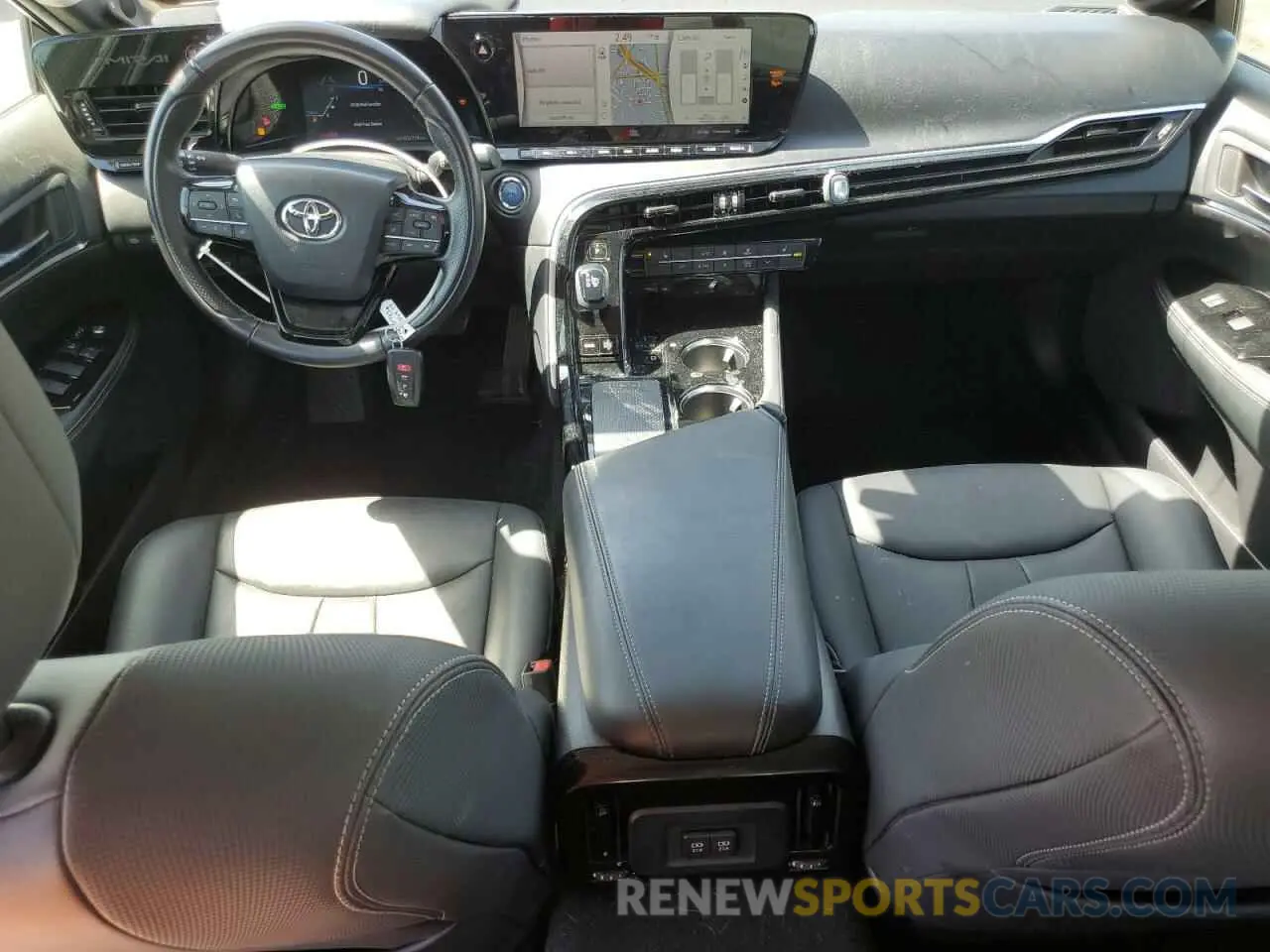 8 Photograph of a damaged car JTDAAAAA3MA002422 TOYOTA MIRAI 2021