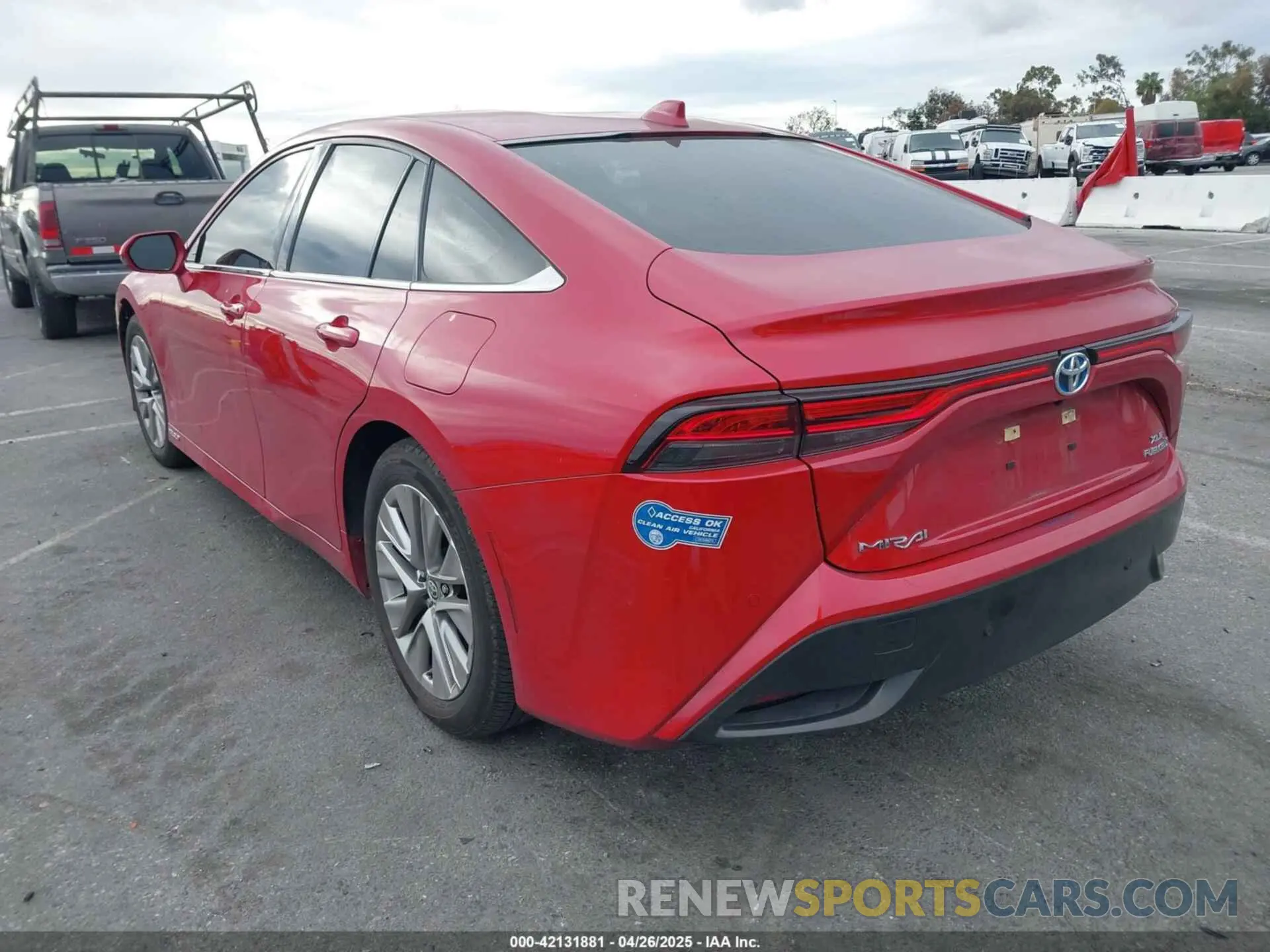 3 Фотография поврежденного автомобиля JTDAAAAA4MA001098 TOYOTA MIRAI 2021