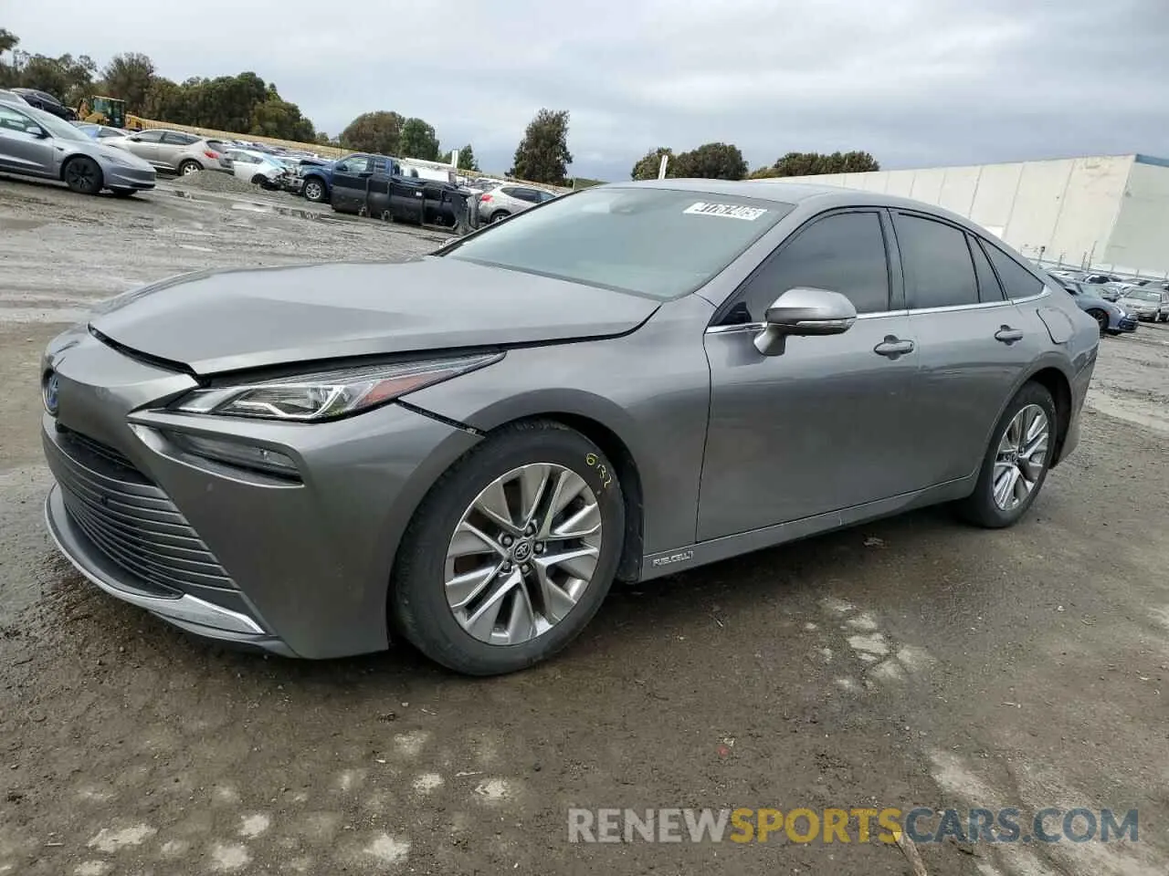 1 Фотография поврежденного автомобиля JTDAAAAA4MA001425 TOYOTA MIRAI 2021