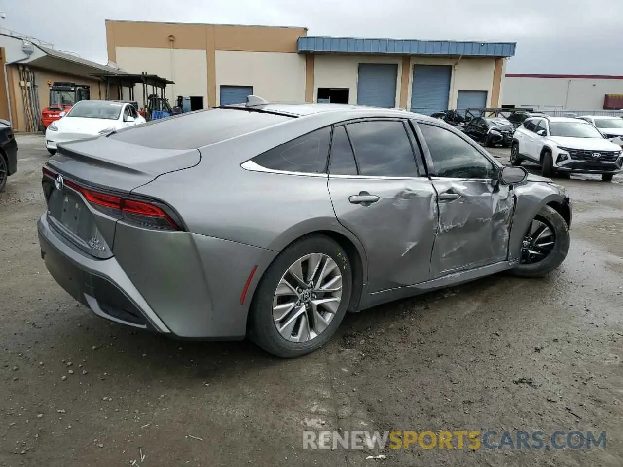 3 Фотография поврежденного автомобиля JTDAAAAA4MA001425 TOYOTA MIRAI 2021