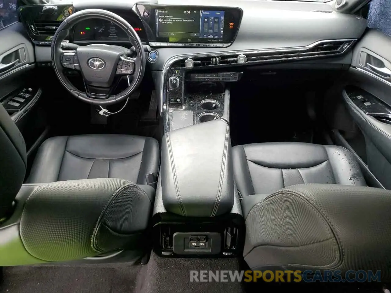 8 Фотография поврежденного автомобиля JTDAAAAA4MA001425 TOYOTA MIRAI 2021