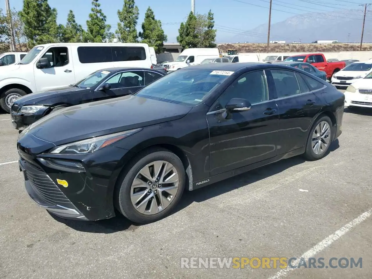 1 Photograph of a damaged car JTDAAAAA4MA001778 TOYOTA MIRAI 2021