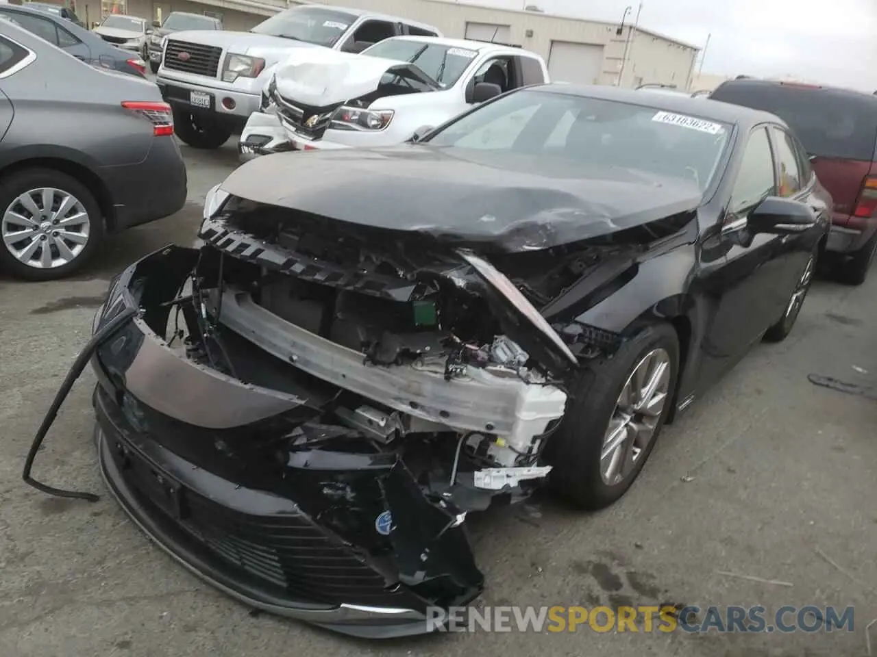 2 Фотография поврежденного автомобиля JTDAAAAA7MA000382 TOYOTA MIRAI 2021