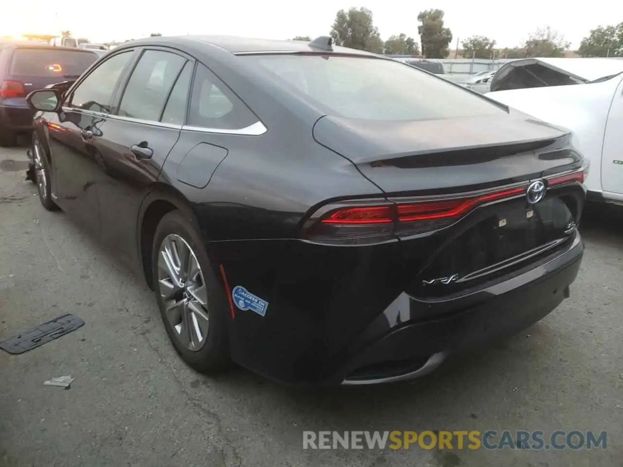 3 Фотография поврежденного автомобиля JTDAAAAA7MA000382 TOYOTA MIRAI 2021