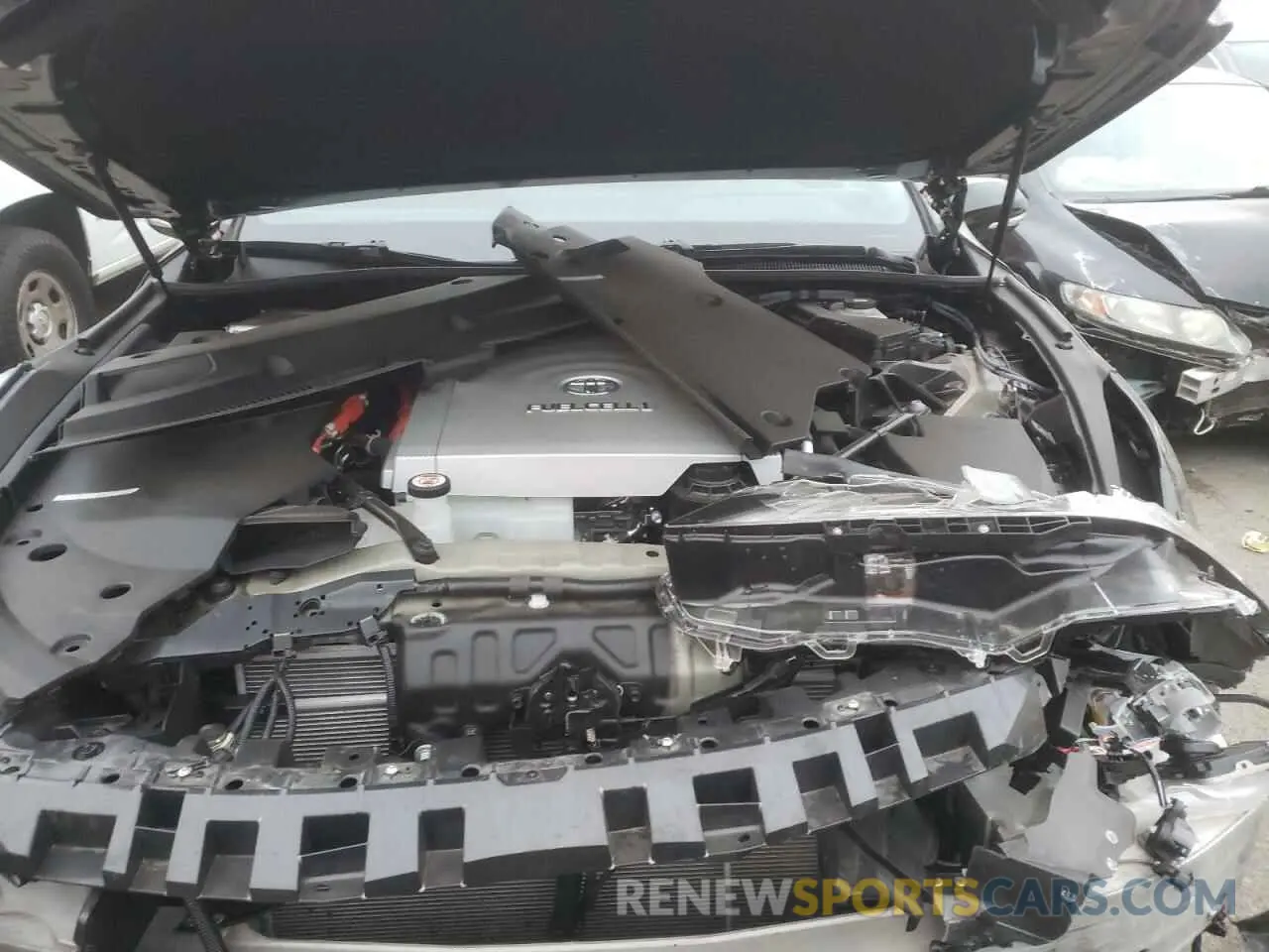 7 Фотография поврежденного автомобиля JTDAAAAA7MA000382 TOYOTA MIRAI 2021