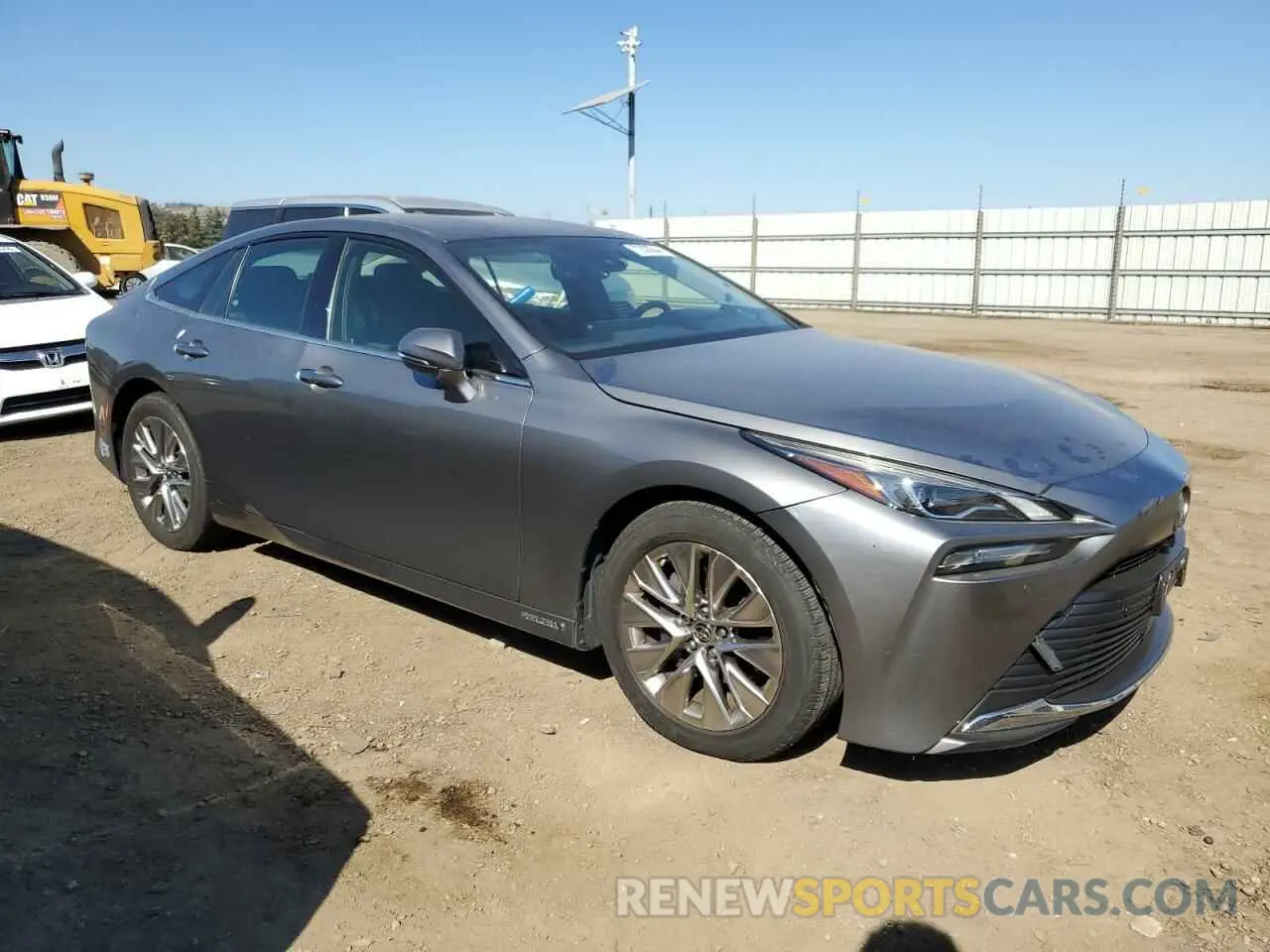 4 Photograph of a damaged car JTDAAAAA7MA003203 TOYOTA MIRAI 2021