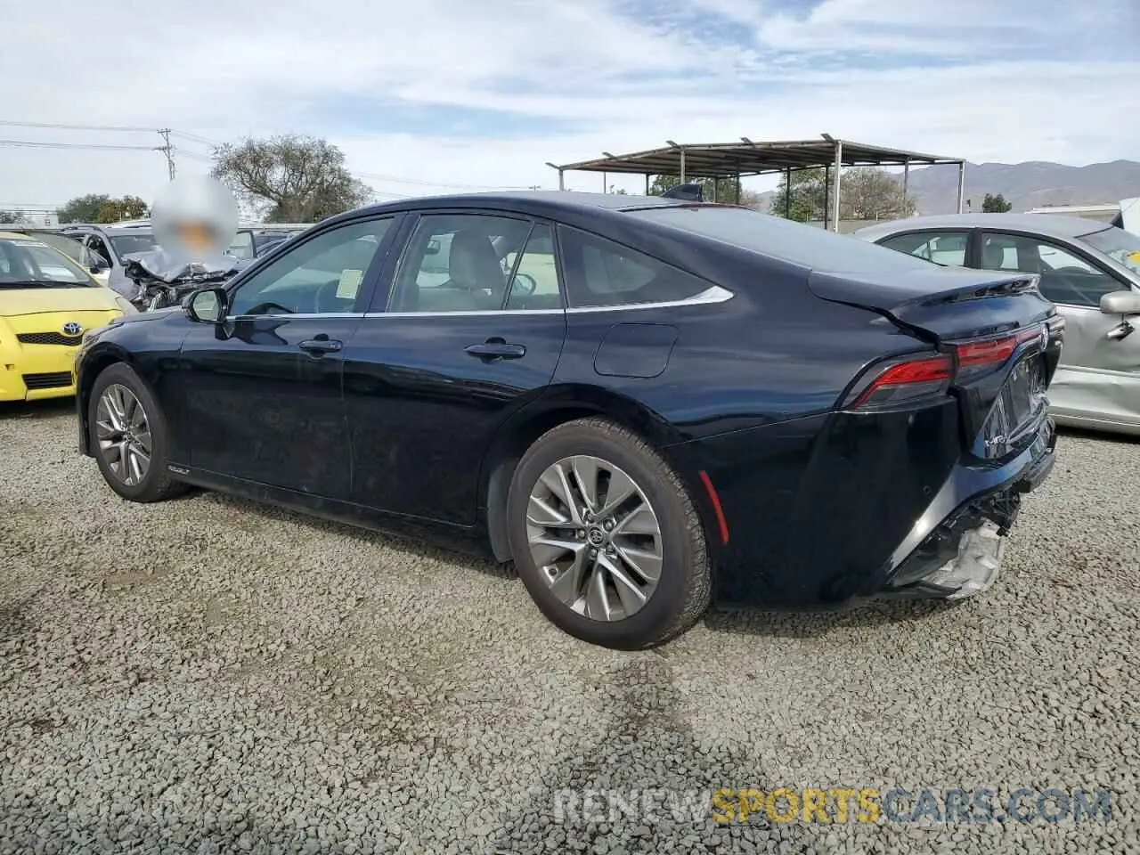 2 Photograph of a damaged car JTDAAAAA9MA003624 TOYOTA MIRAI 2021