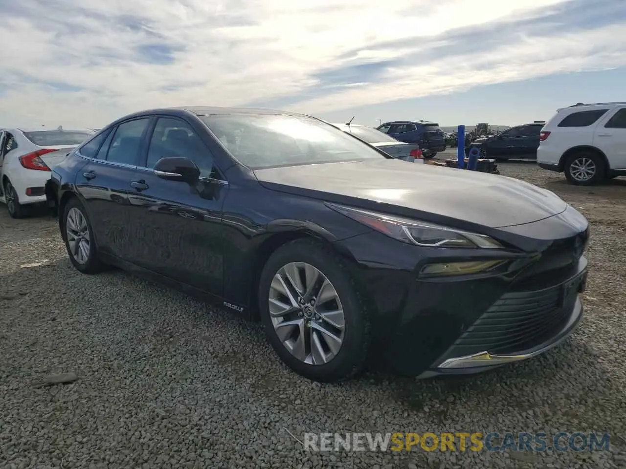 4 Photograph of a damaged car JTDAAAAA9MA003624 TOYOTA MIRAI 2021