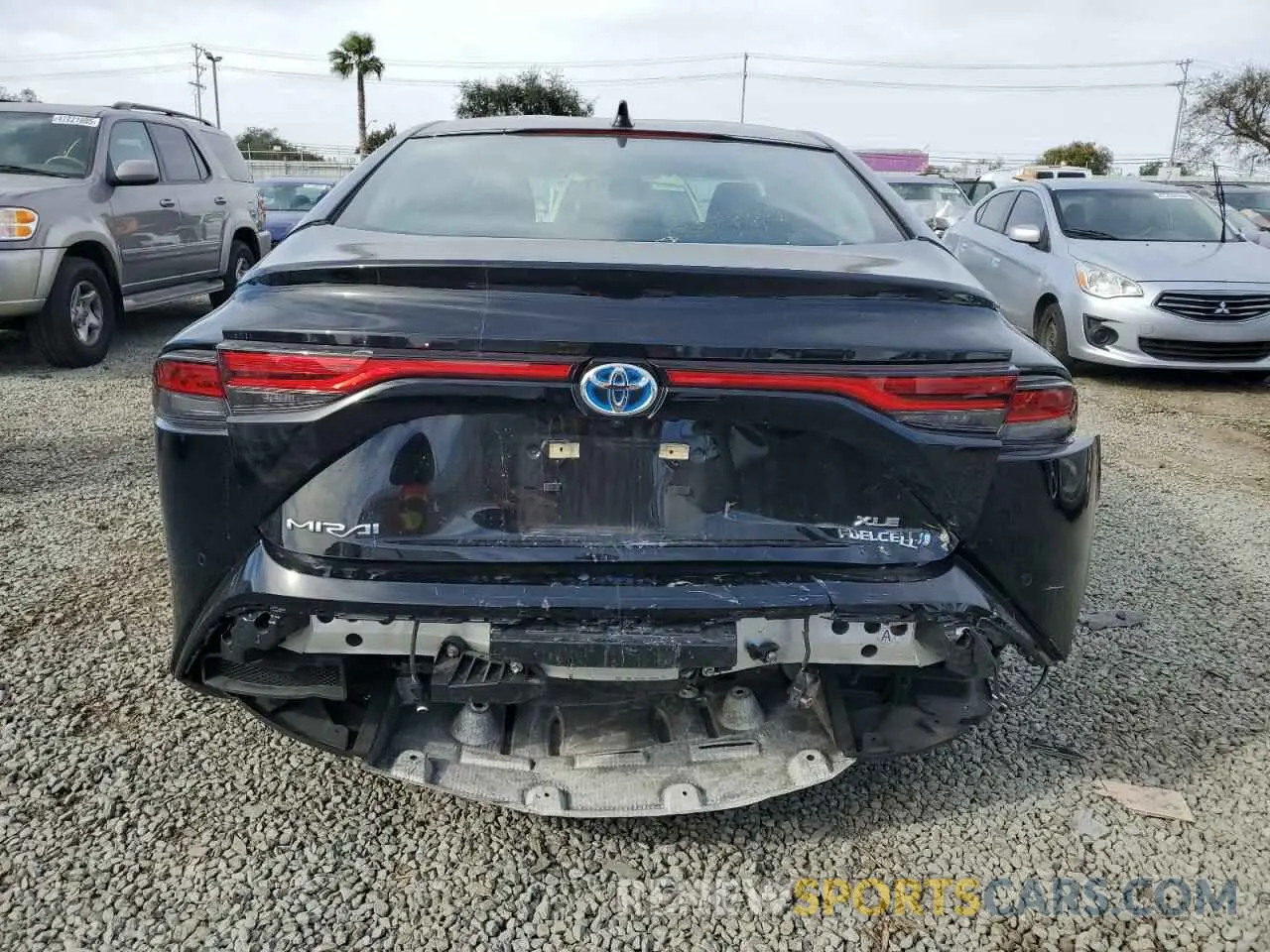 6 Photograph of a damaged car JTDAAAAA9MA003624 TOYOTA MIRAI 2021