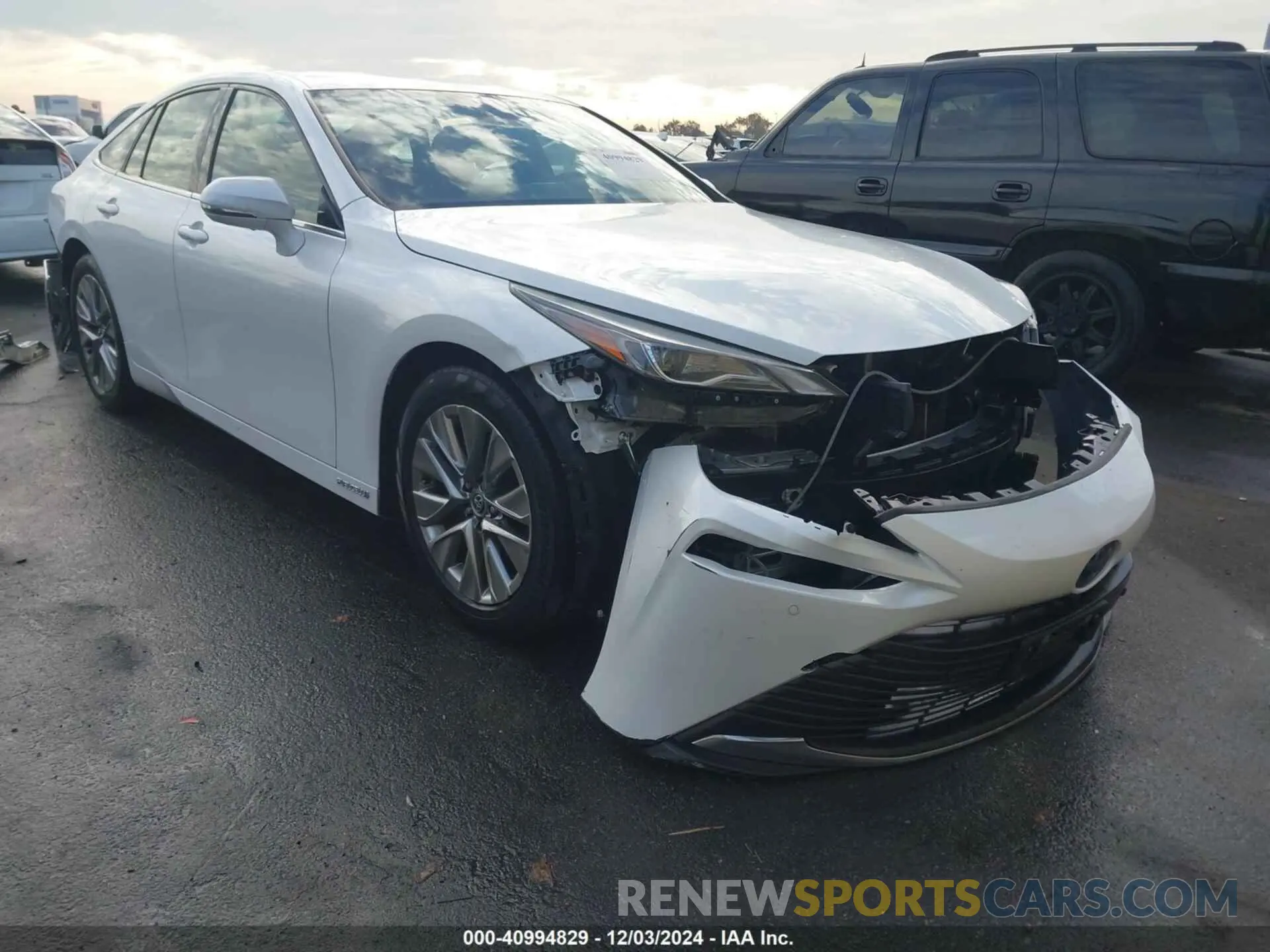 1 Photograph of a damaged car JTDAAAAA3NA006598 TOYOTA MIRAI 2022