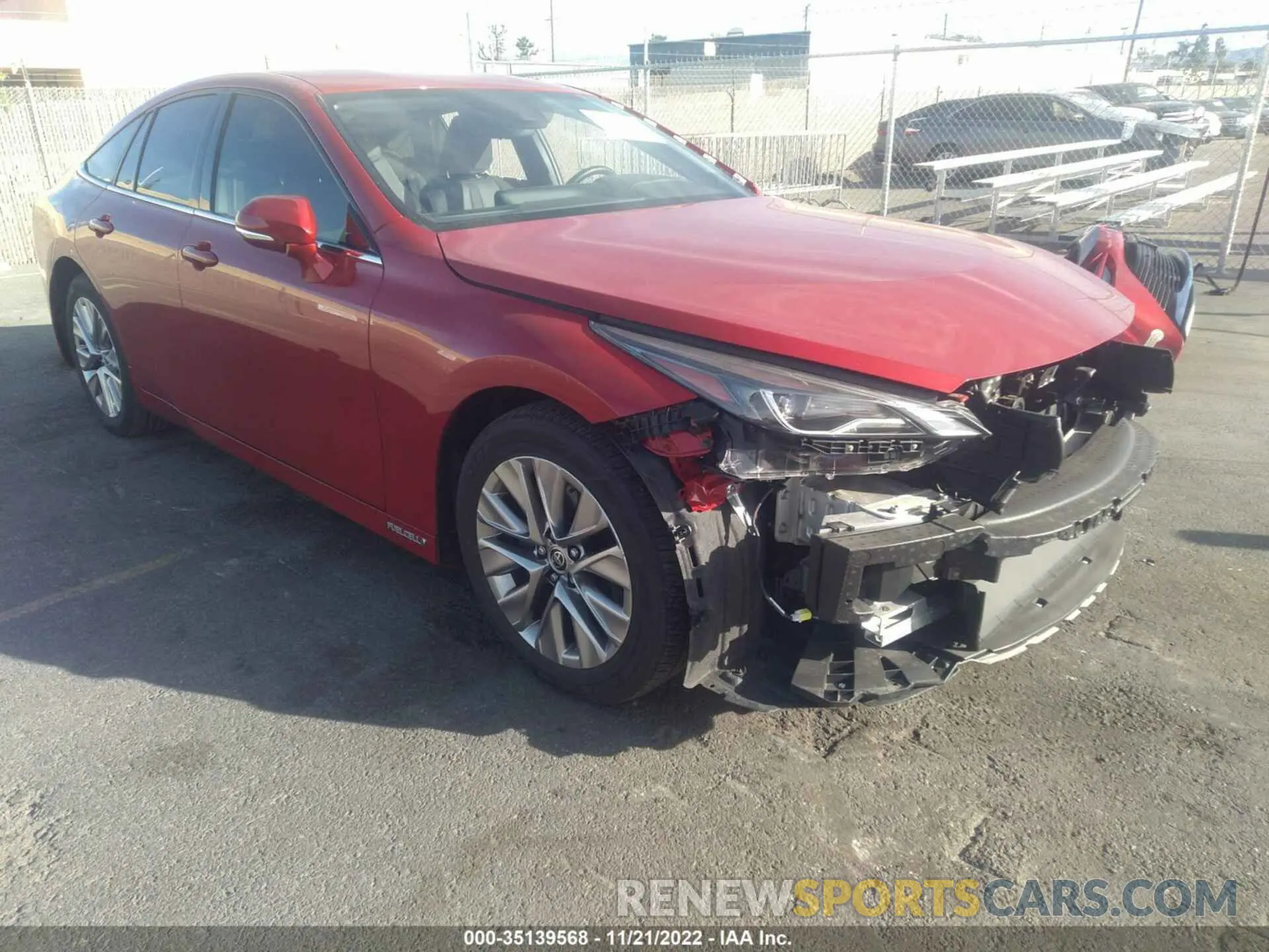 1 Фотография поврежденного автомобиля JTDAAAAA4NA004505 TOYOTA MIRAI 2022