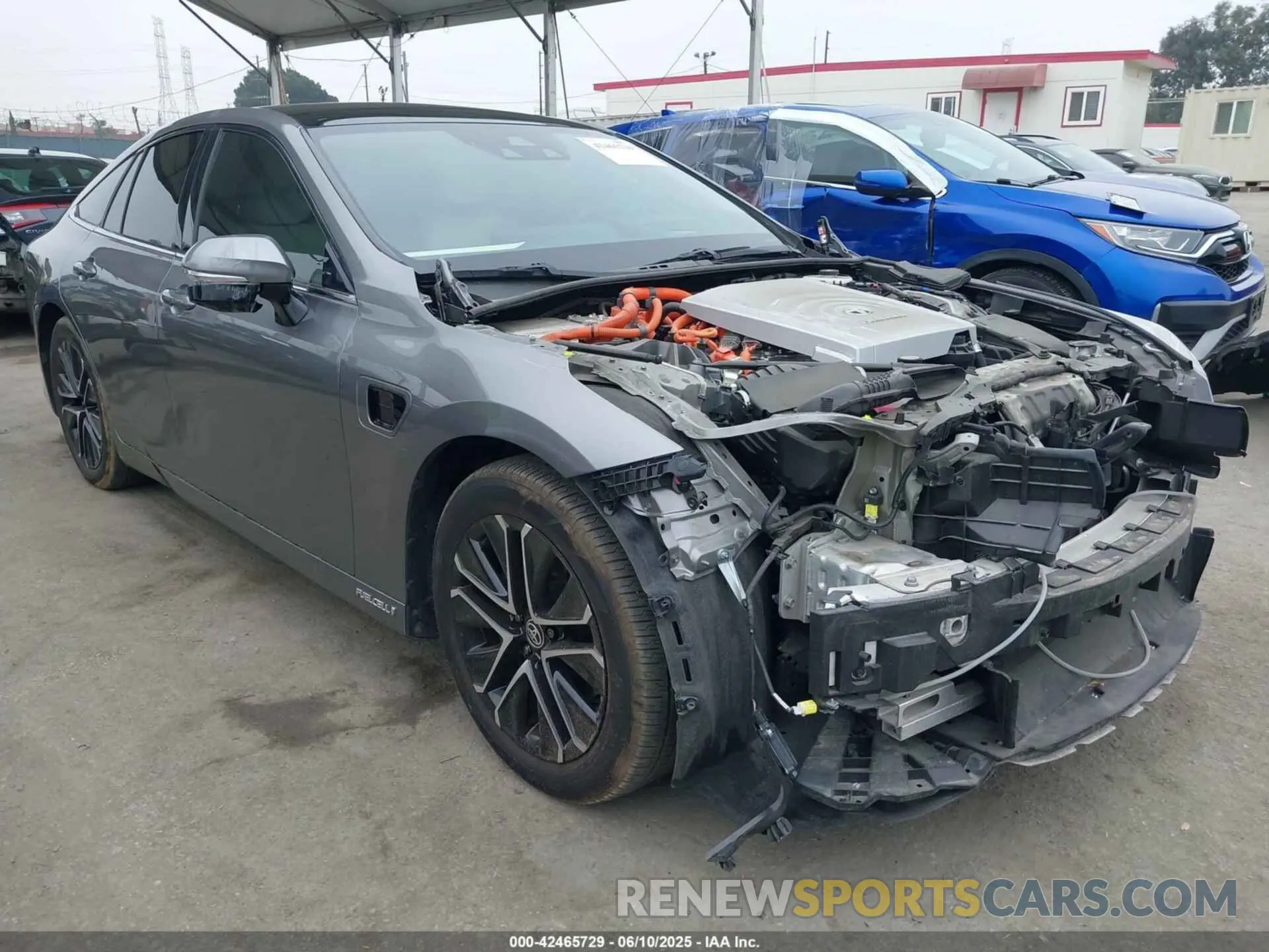1 Фотография поврежденного автомобиля JTDAAAAA5NA005467 TOYOTA MIRAI 2022