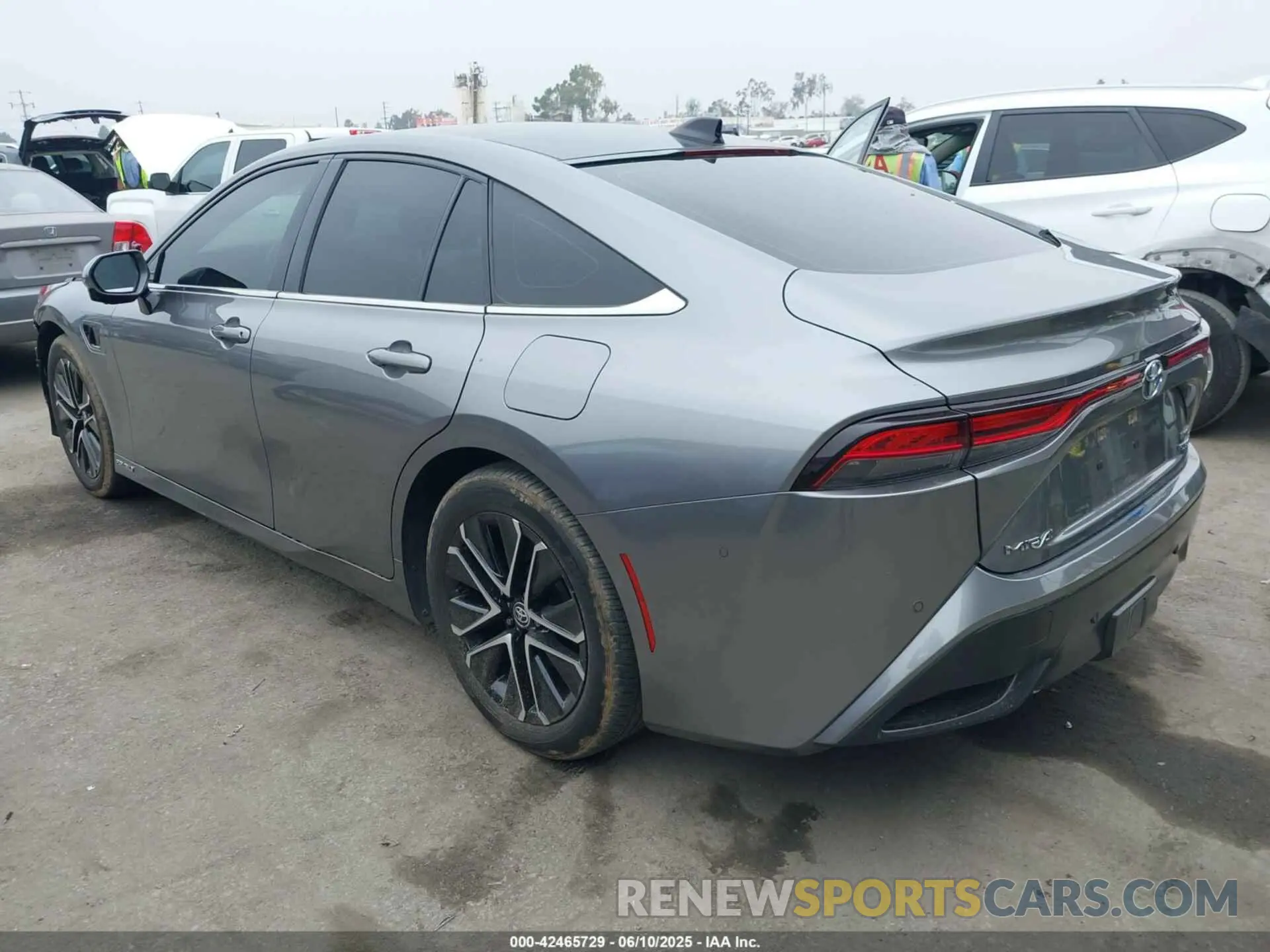 3 Фотография поврежденного автомобиля JTDAAAAA5NA005467 TOYOTA MIRAI 2022