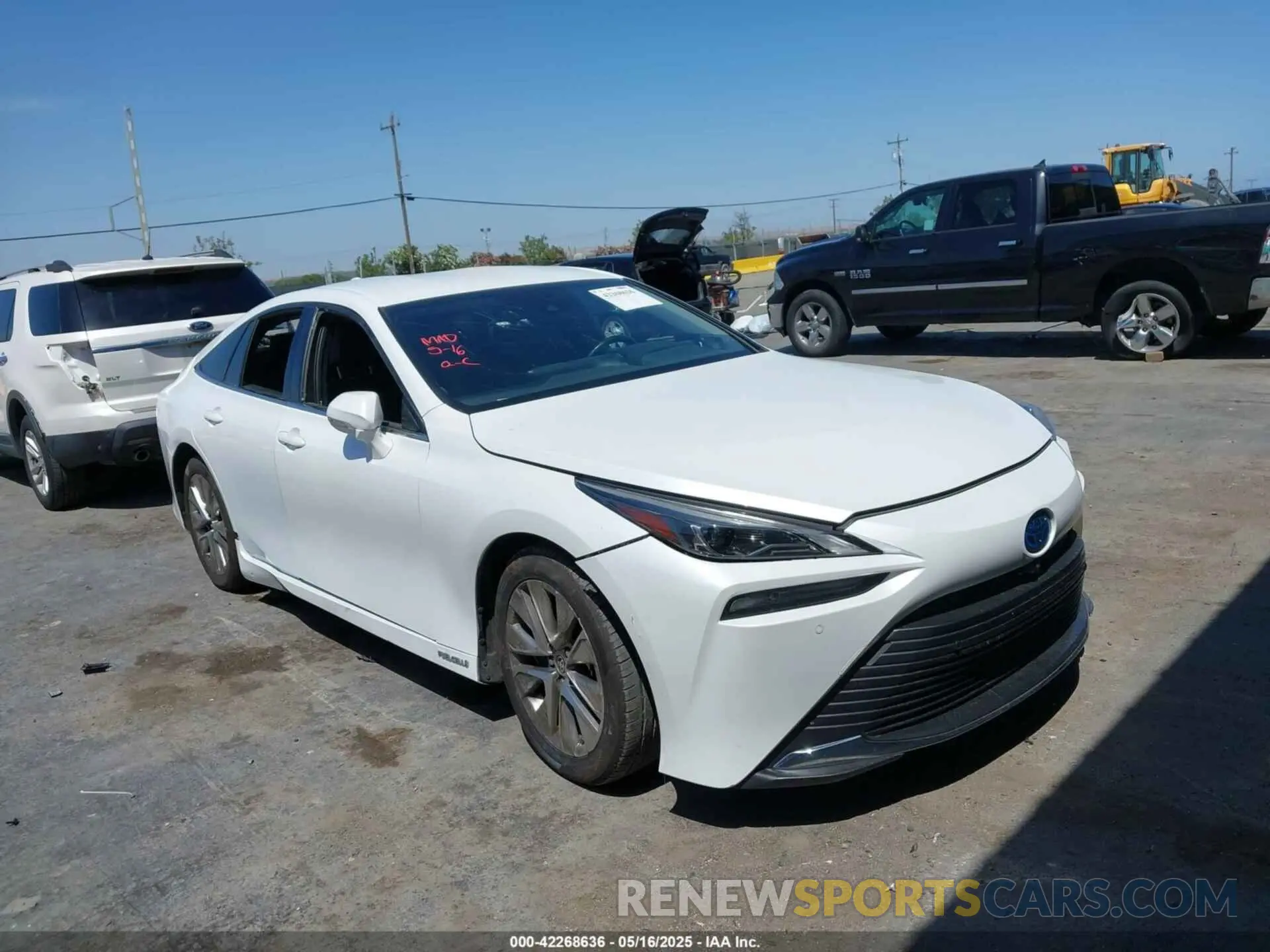 1 Фотография поврежденного автомобиля JTDAAAAA8NA005334 TOYOTA MIRAI 2022