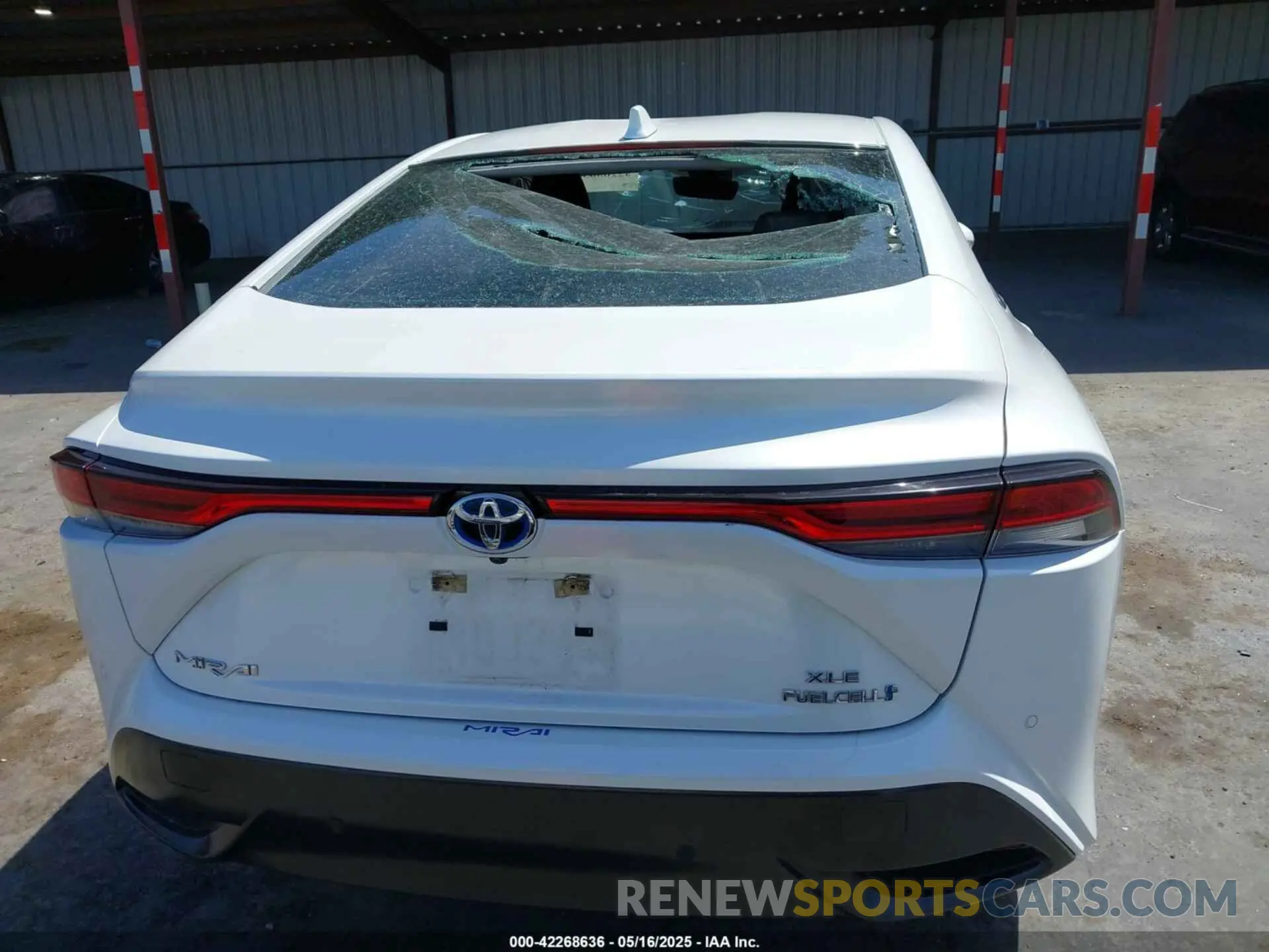 16 Фотография поврежденного автомобиля JTDAAAAA8NA005334 TOYOTA MIRAI 2022