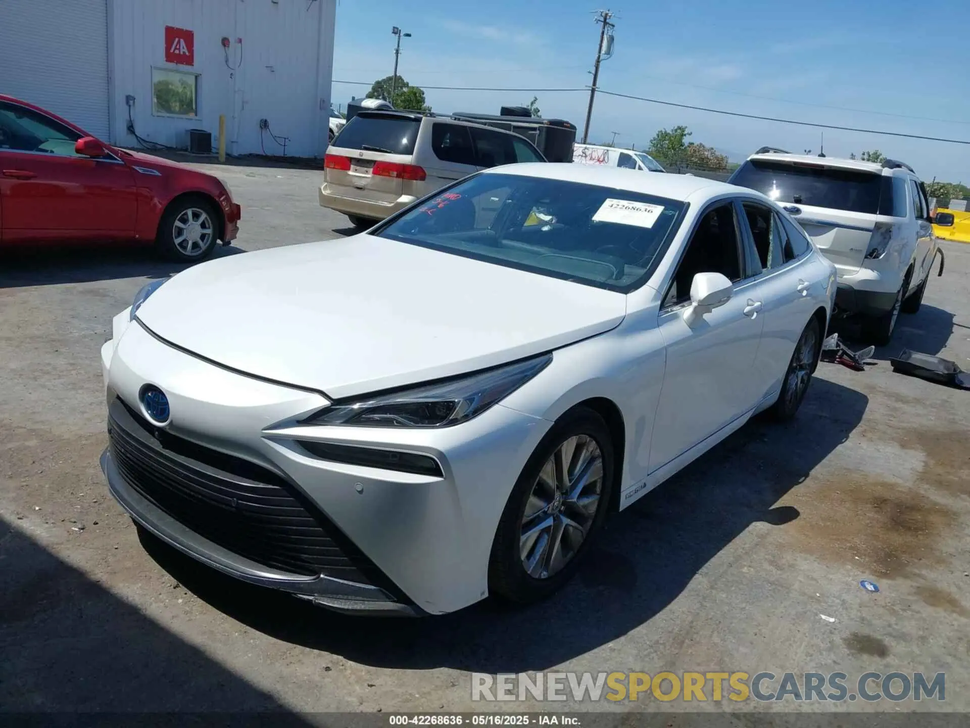 2 Фотография поврежденного автомобиля JTDAAAAA8NA005334 TOYOTA MIRAI 2022
