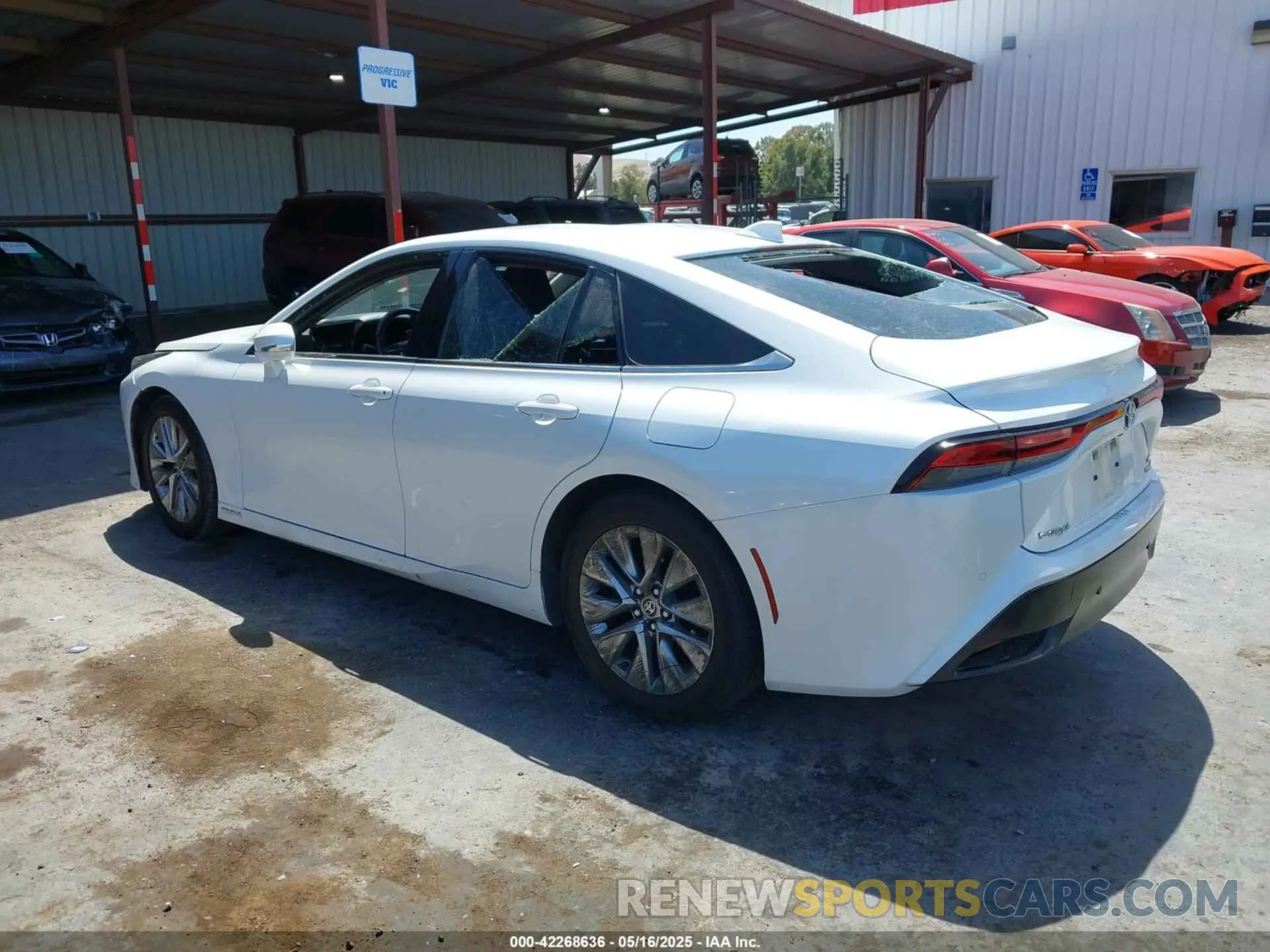 3 Фотография поврежденного автомобиля JTDAAAAA8NA005334 TOYOTA MIRAI 2022