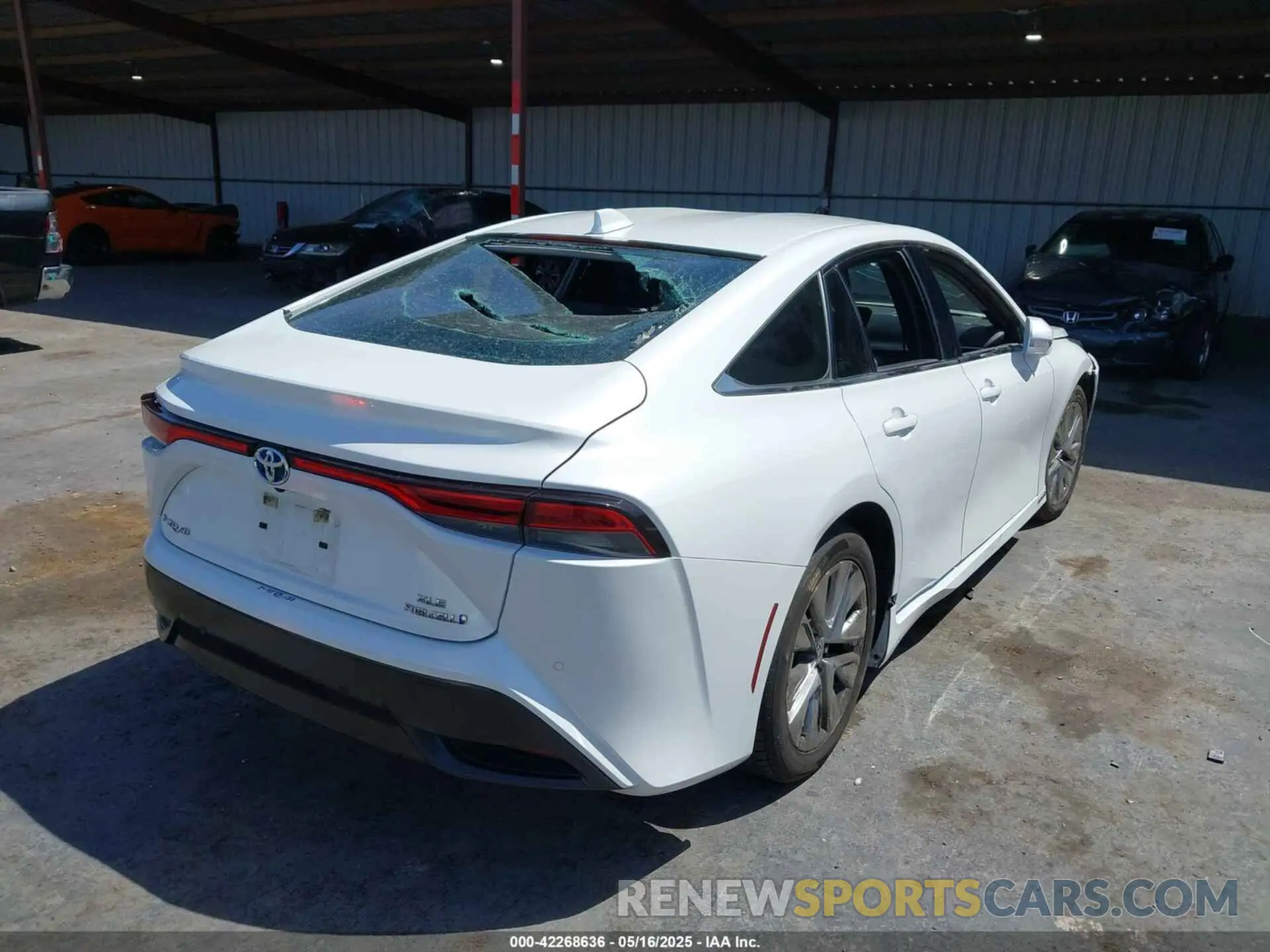4 Фотография поврежденного автомобиля JTDAAAAA8NA005334 TOYOTA MIRAI 2022