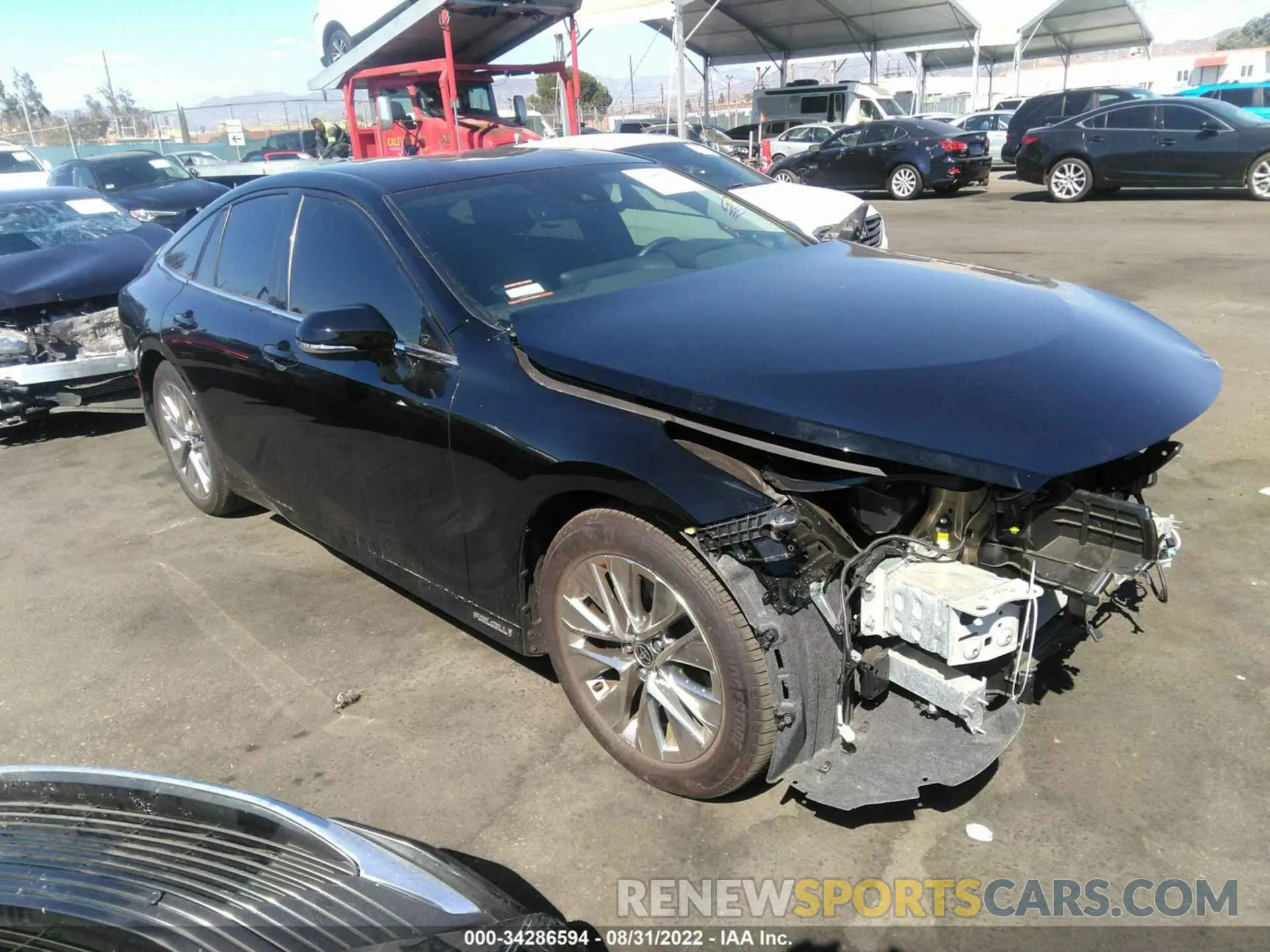 1 Фотография поврежденного автомобиля JTDAAAAA9NA005083 TOYOTA MIRAI 2022