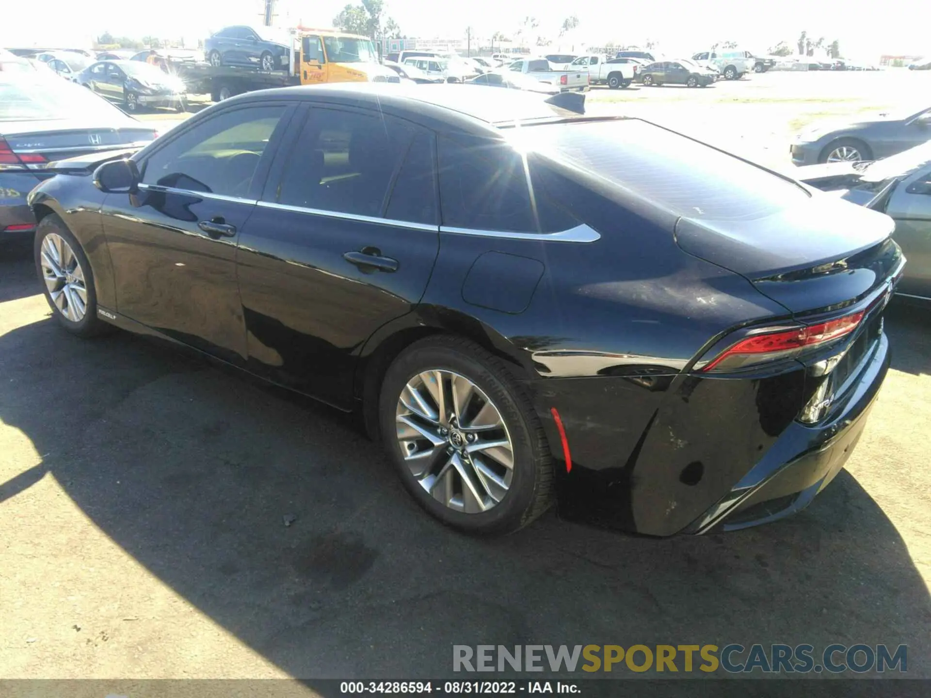 3 Фотография поврежденного автомобиля JTDAAAAA9NA005083 TOYOTA MIRAI 2022