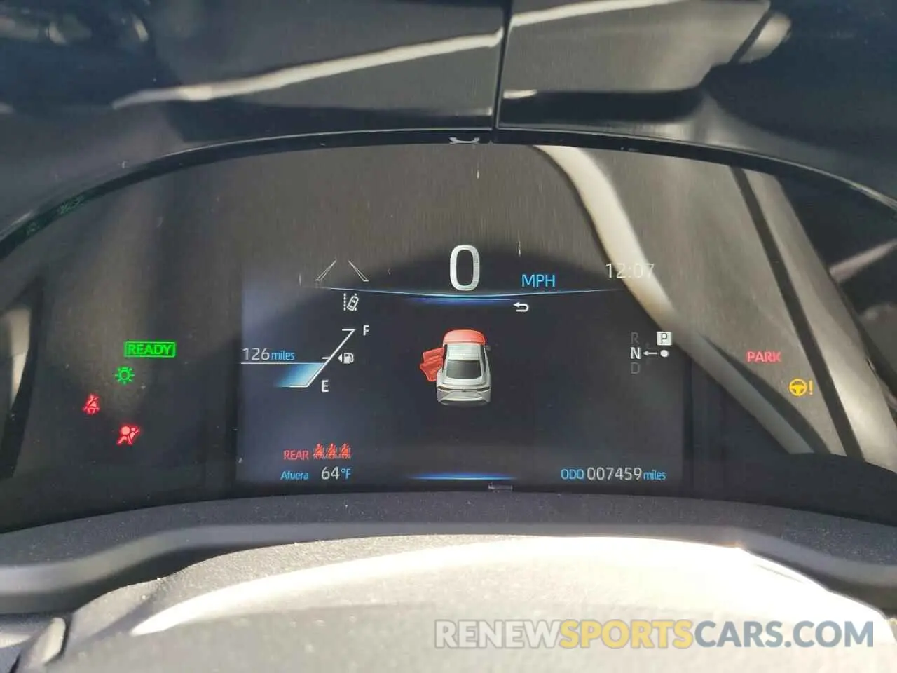 9 Photograph of a damaged car JTDAAAAA0PA011292 TOYOTA MIRAI 2023