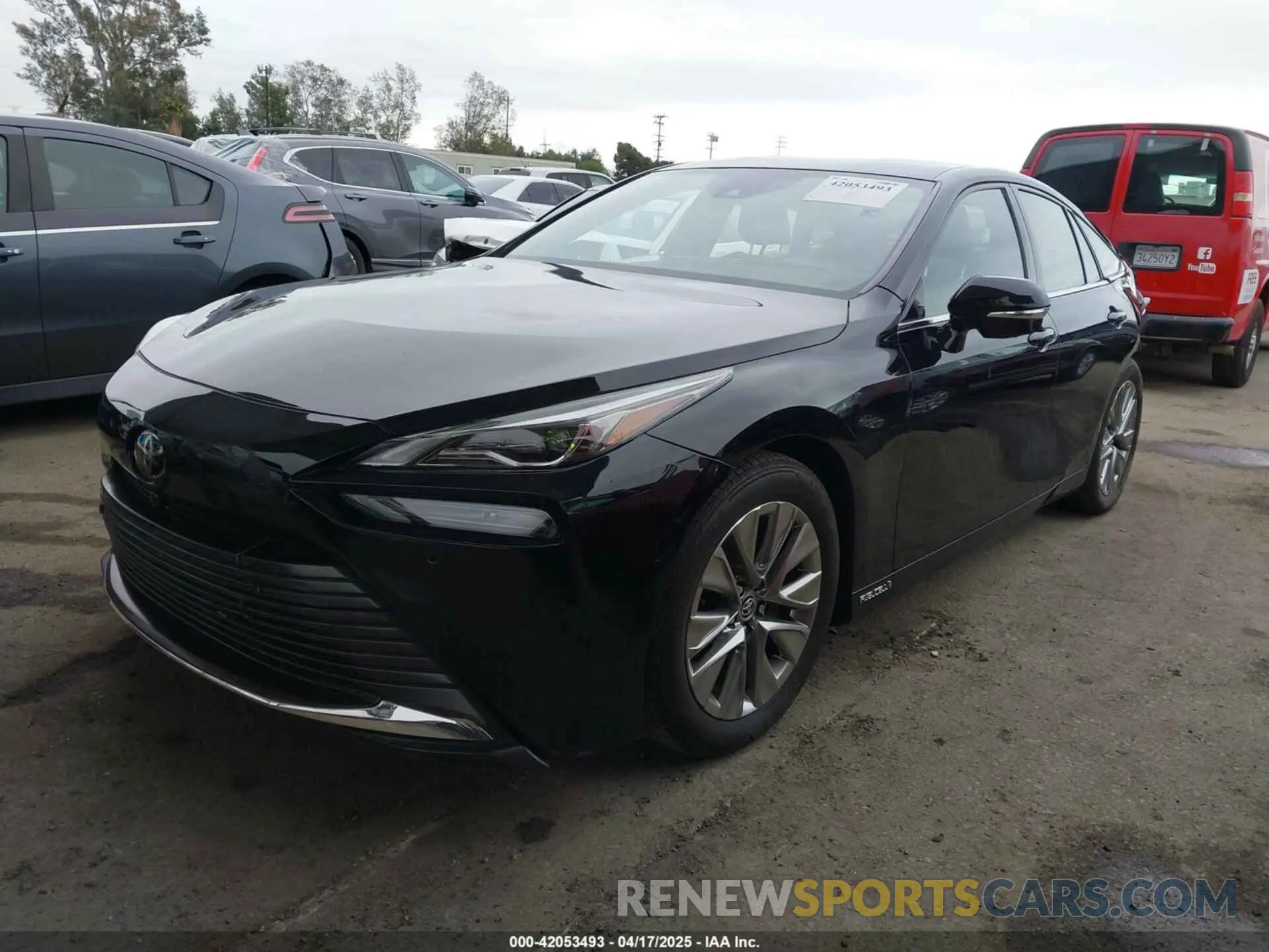 2 Фотография поврежденного автомобиля JTDAAAAA1PA009406 TOYOTA MIRAI 2023