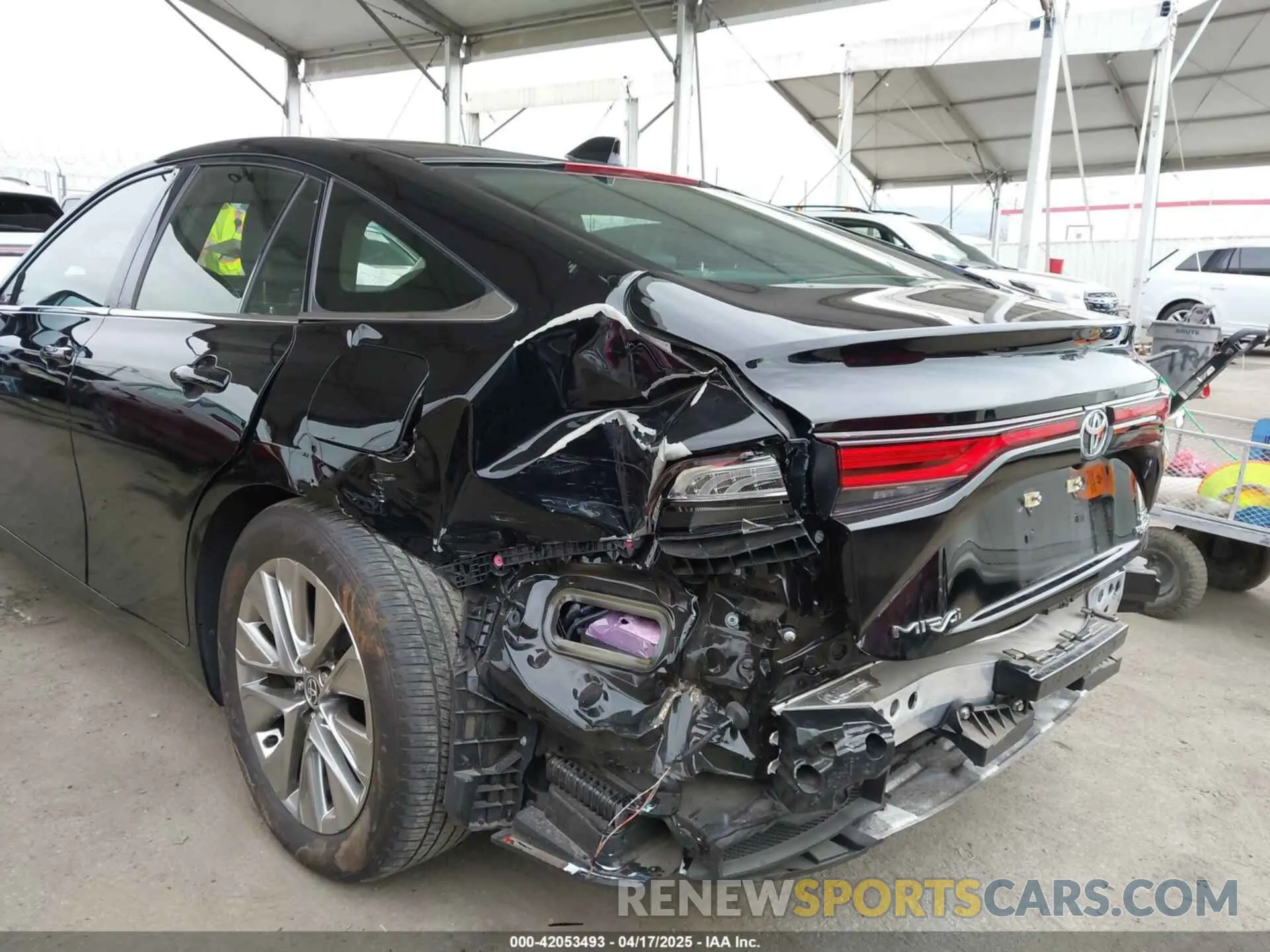 6 Фотография поврежденного автомобиля JTDAAAAA1PA009406 TOYOTA MIRAI 2023