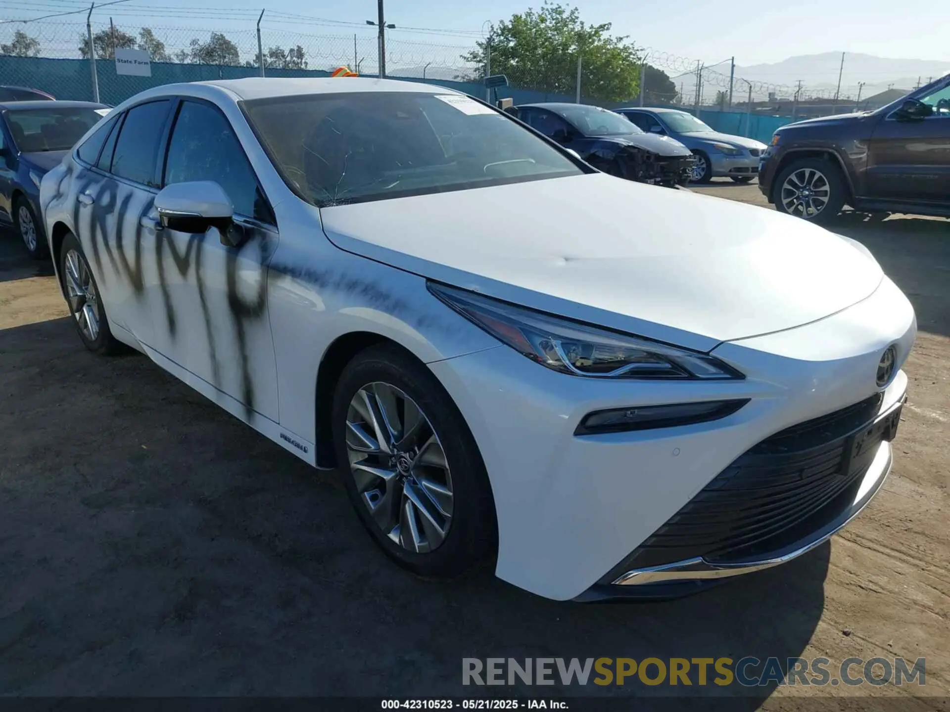 1 Фотография поврежденного автомобиля JTDAAAAA2PA009222 TOYOTA MIRAI 2023