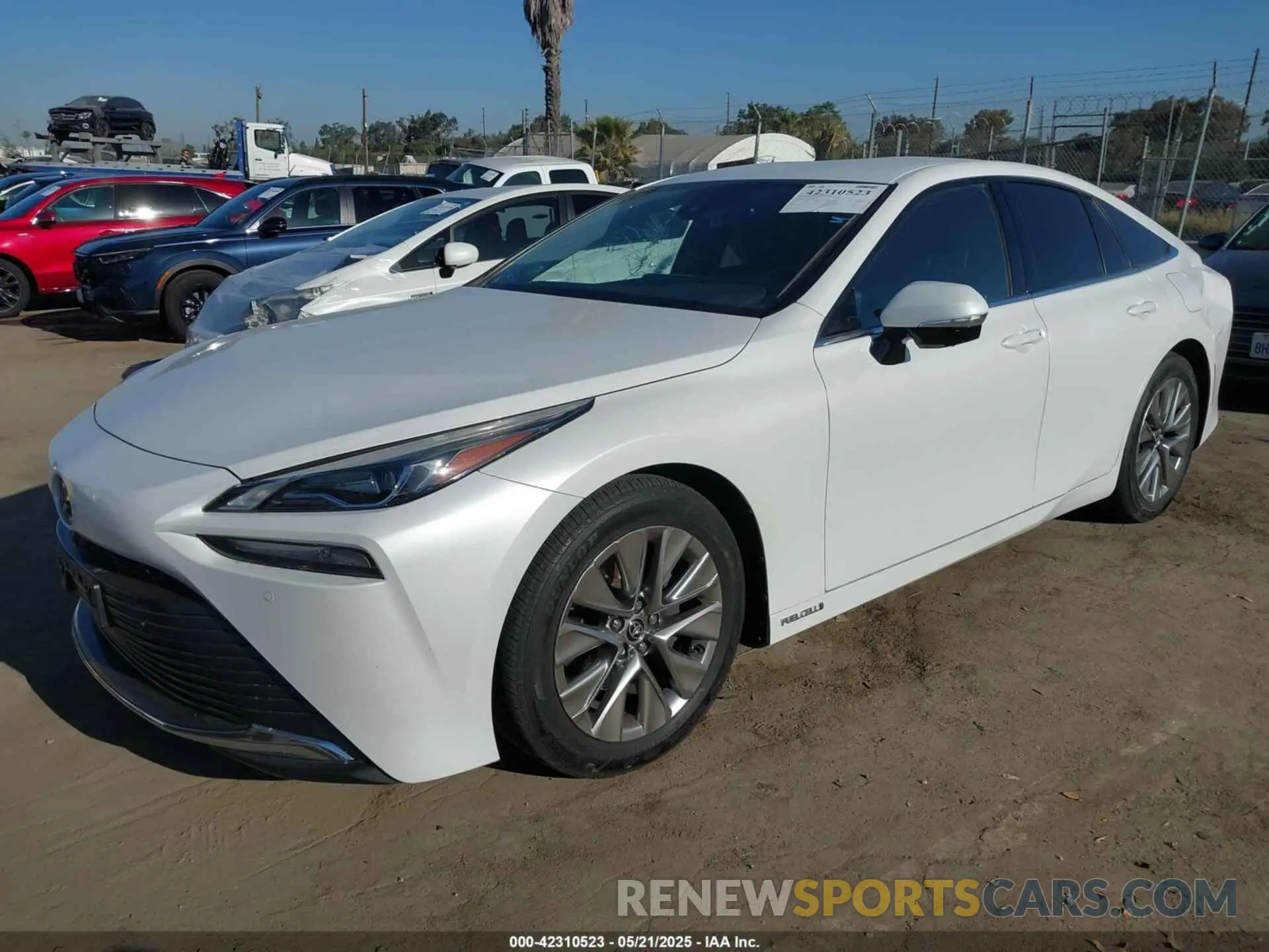2 Фотография поврежденного автомобиля JTDAAAAA2PA009222 TOYOTA MIRAI 2023